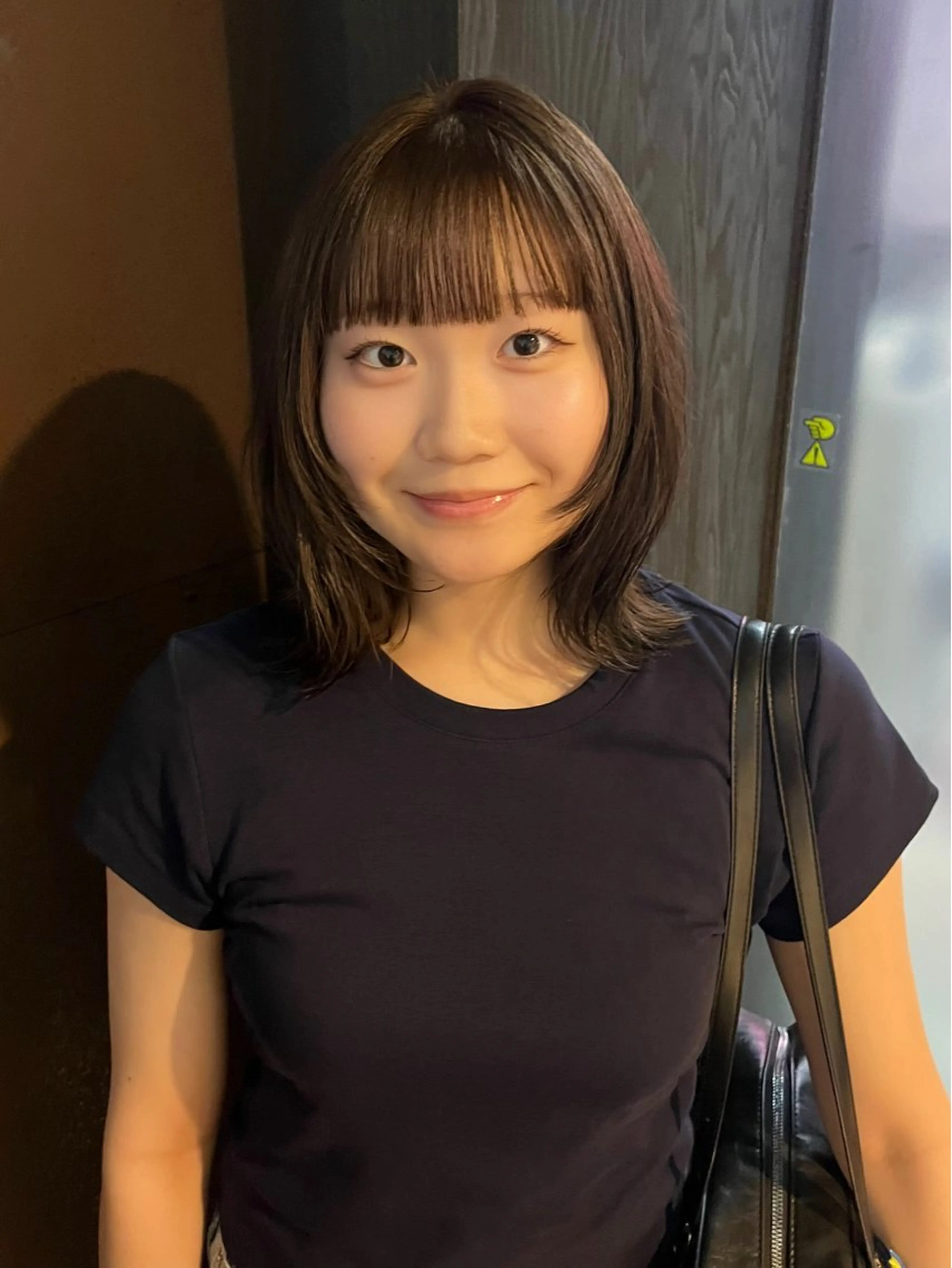 ショート レイヤーカット カット ヘアカラー トリートメント col sapporo所属・ui/透明感カラー /顔まわり🩷のヘアスタイル