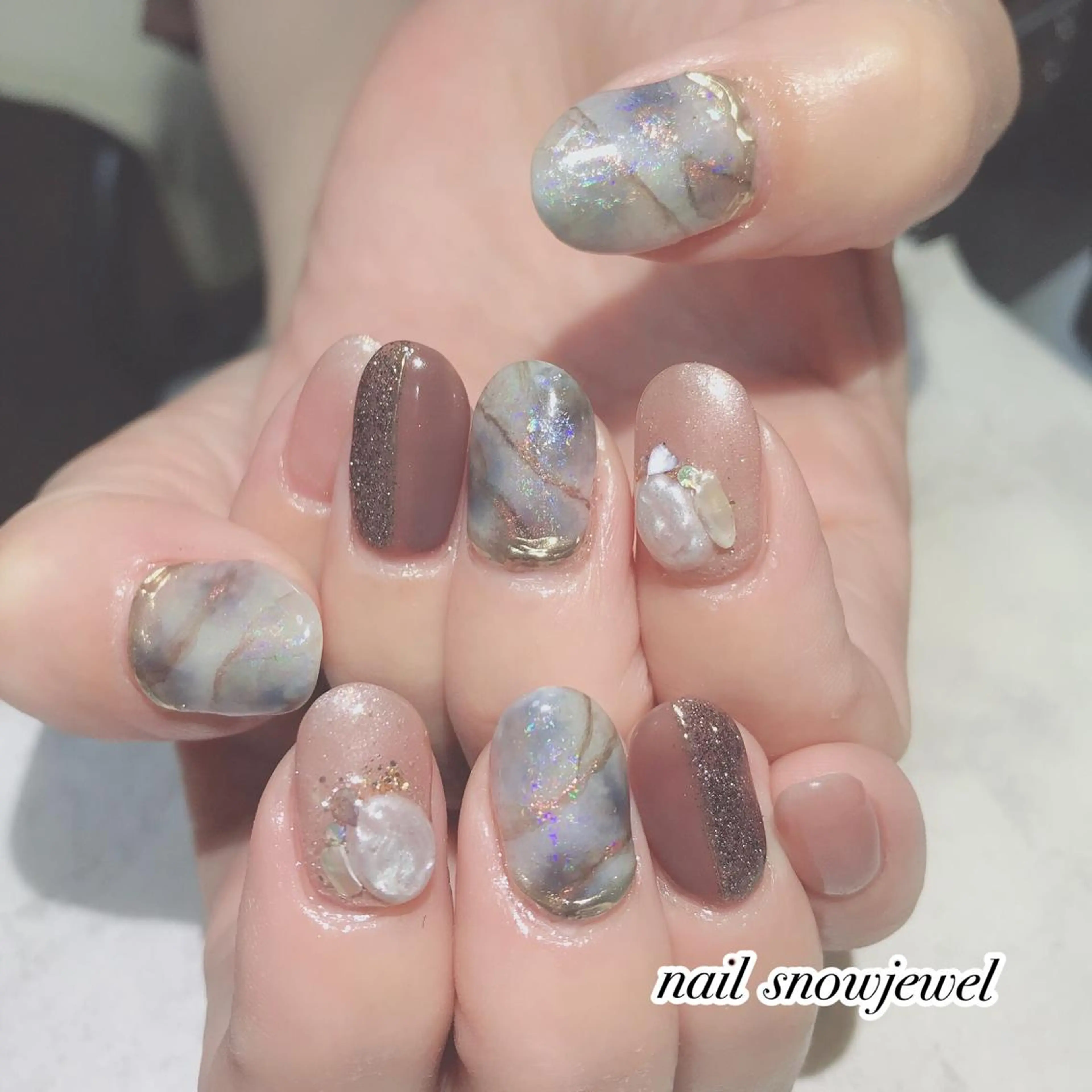 ネイル nail snowjewelのネイルデザイン