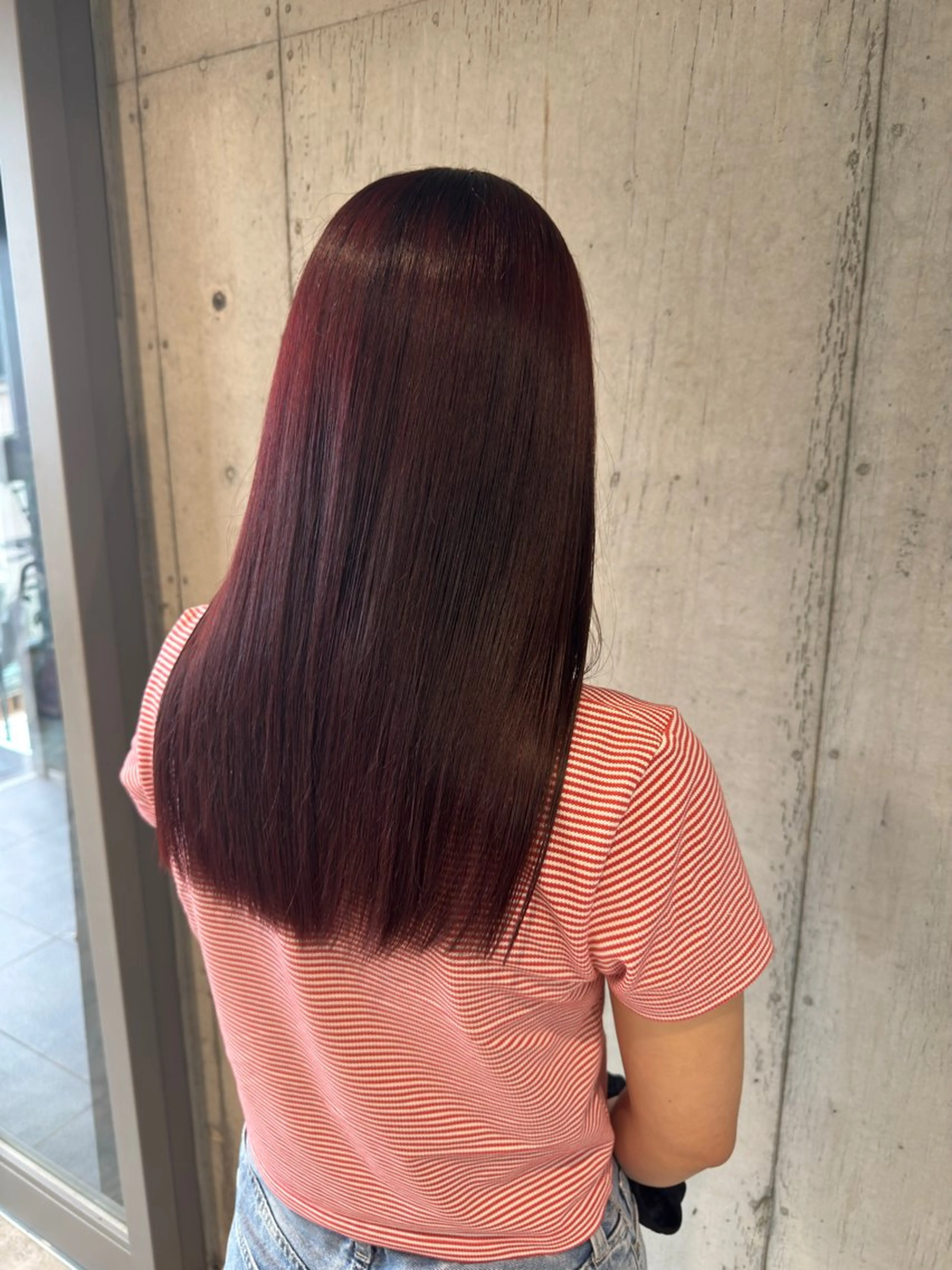 ロング カラー カット ヘアカラー トリートメント 🎃似合わせ暖色/ 抜け感レイヤー/ゆいのヘアスタイル