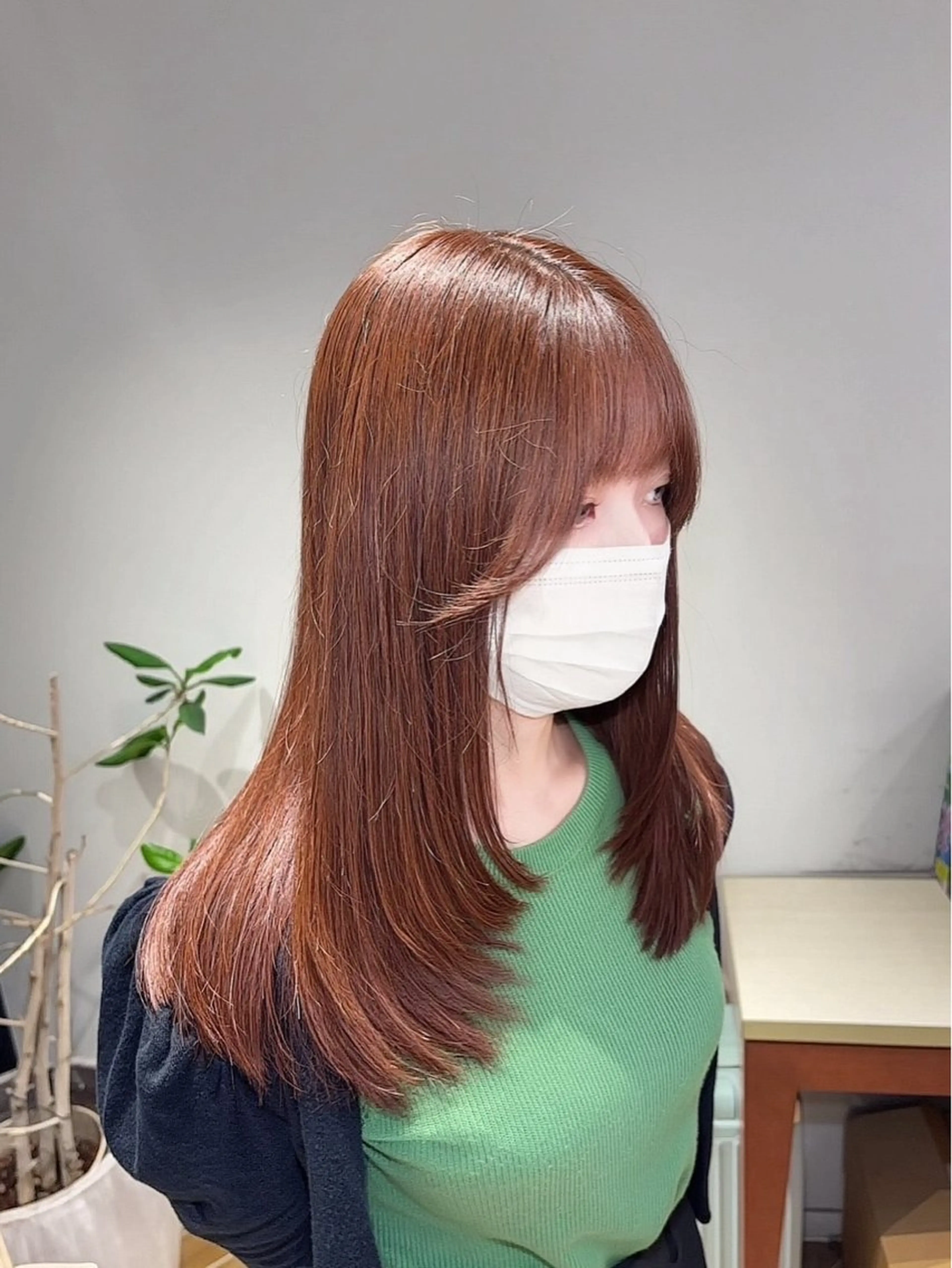 ロング backstage青山店所属・山中 あるのヘアスタイル