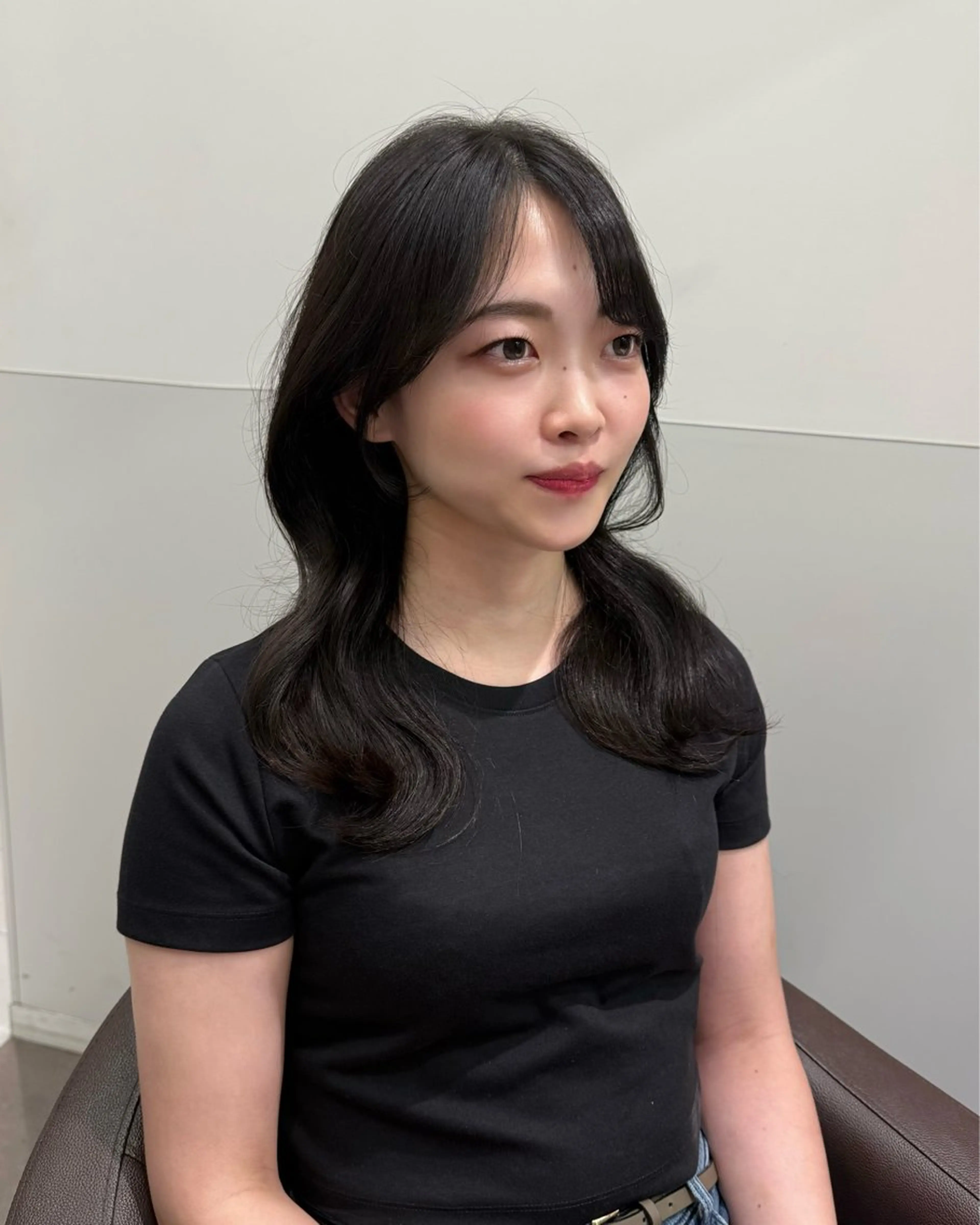 似合わせカット+ケアカラーの写真