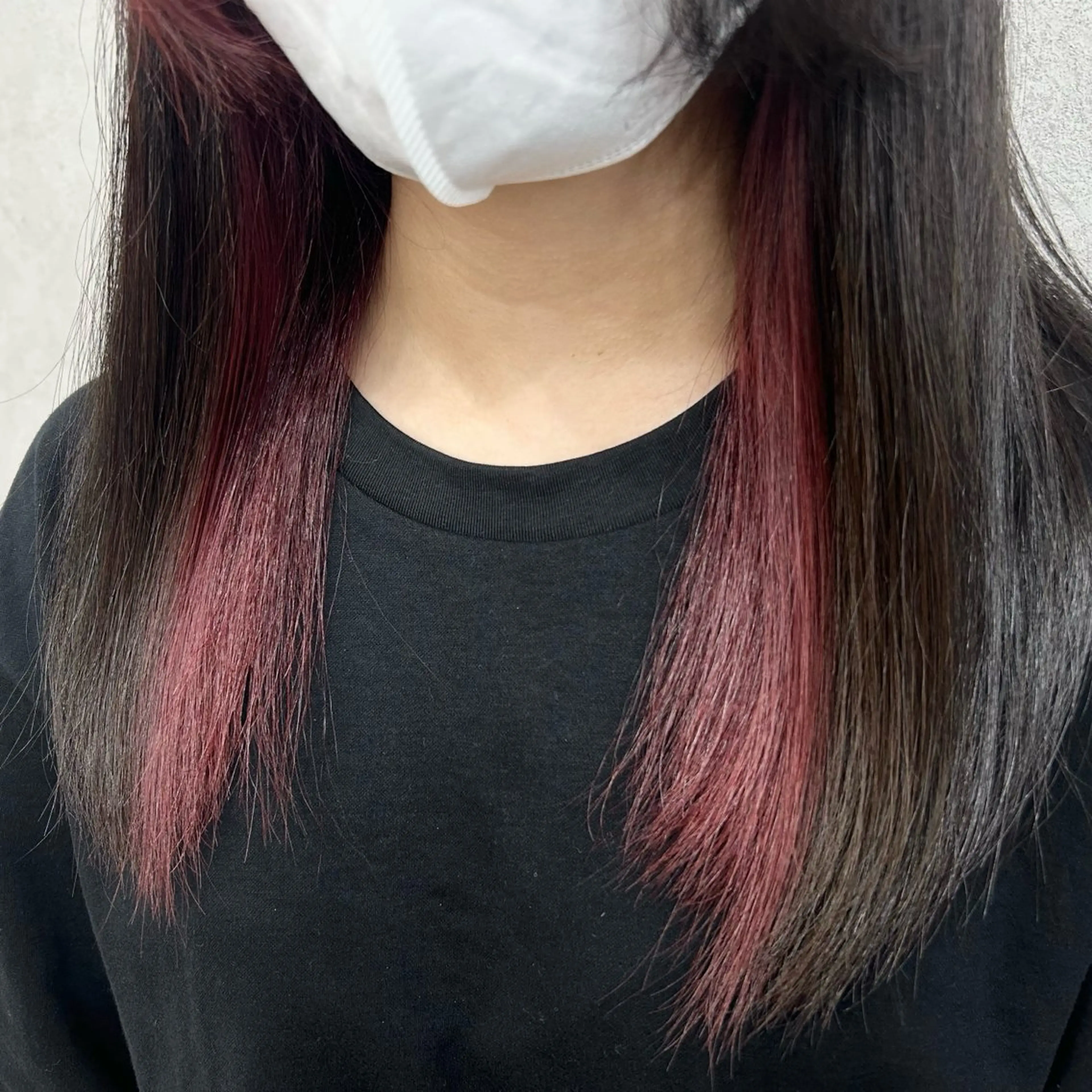 セミロング ヘアカラー トリートメント 澤木 愛美のヘアスタイル