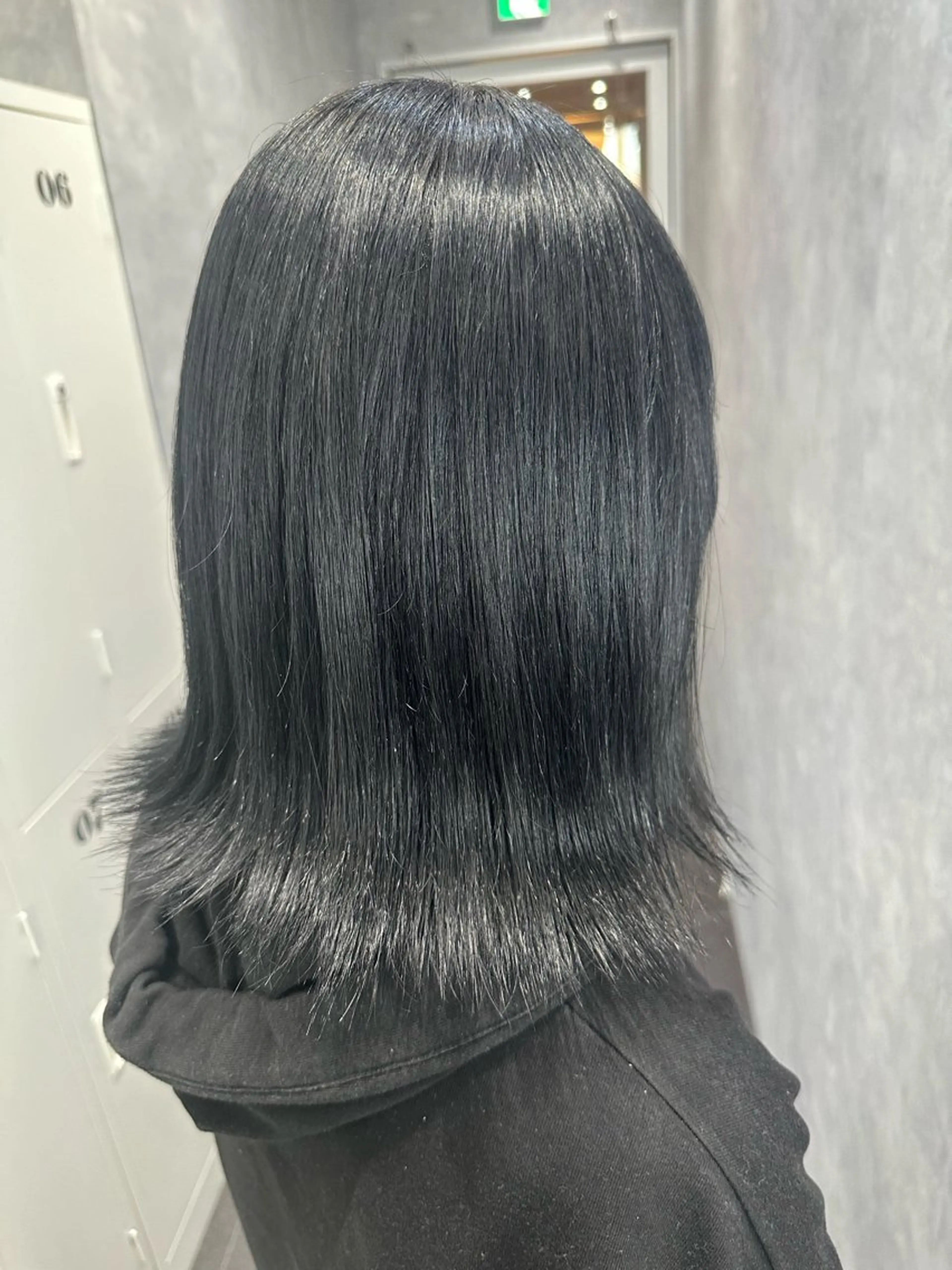 ミディアム カラー ヘアカラー CS made by SHACHU栄店所属・透明感/ブリーチ縮毛 /髪質改善/星野純一のヘアスタイル