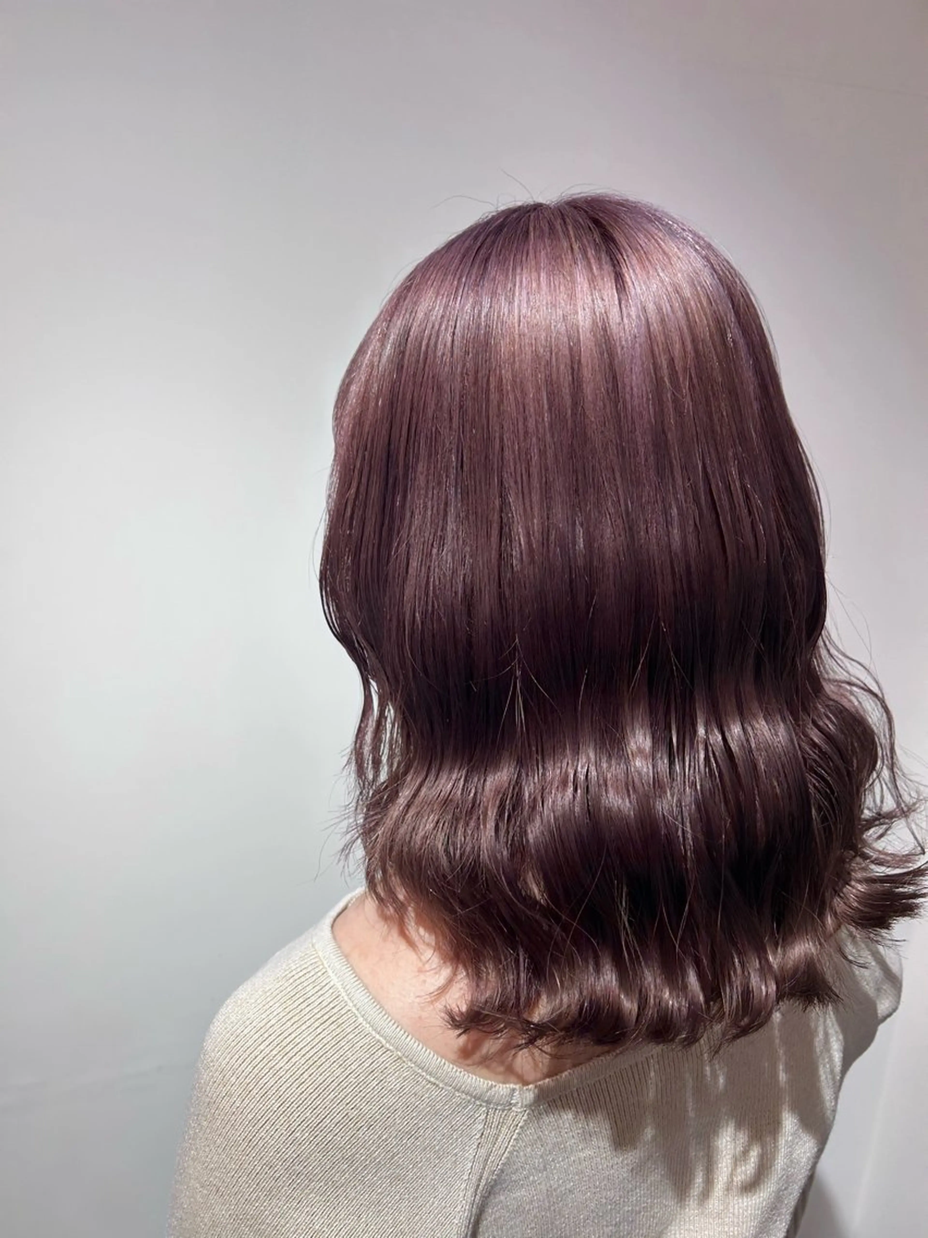 ロング カット ヘアカラー トリートメント 蓮池 愛海のヘアスタイル