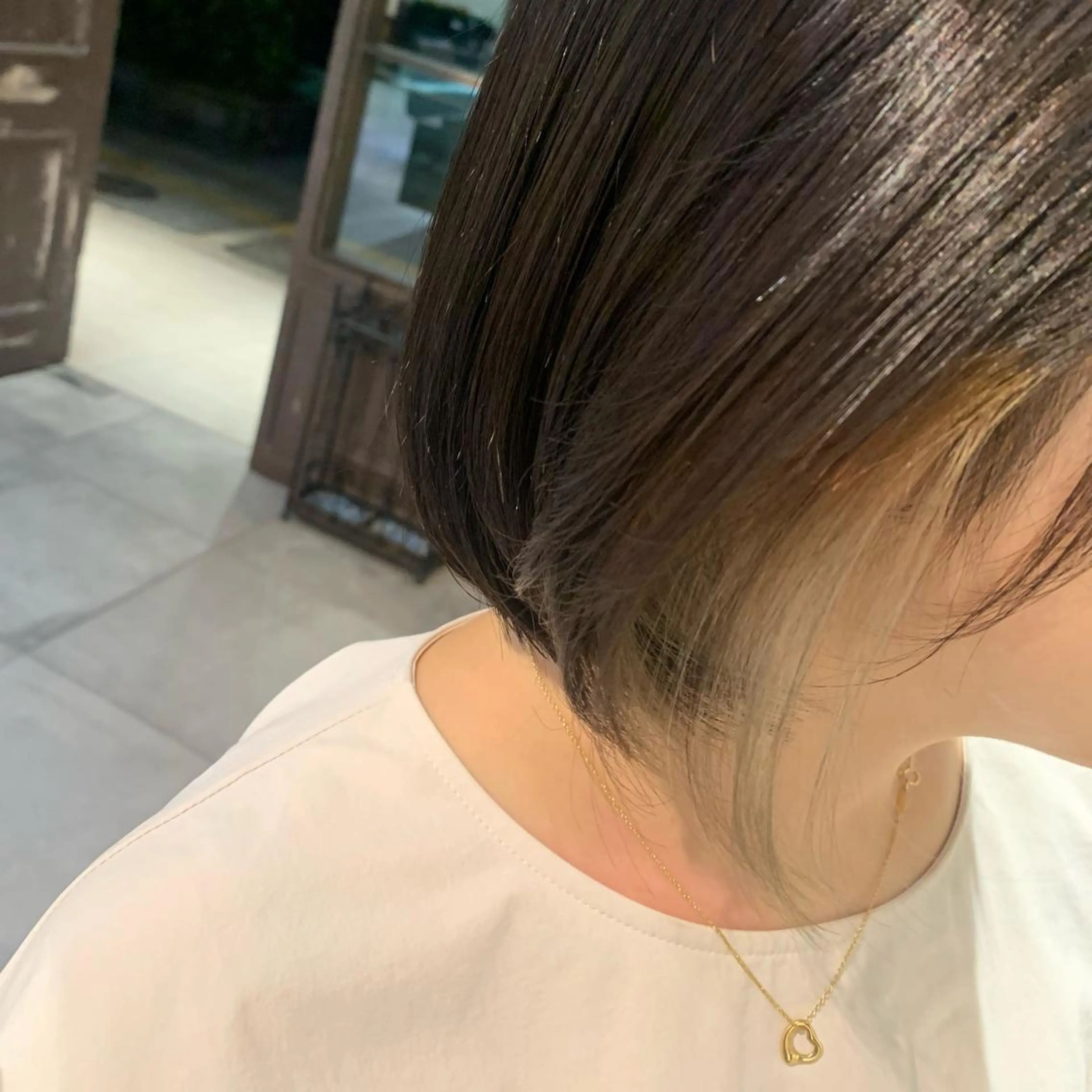 ミディアム カラー 𝗄𝖺𝗇𝗈 / 王道モテヘア🖤のヘアスタイル
