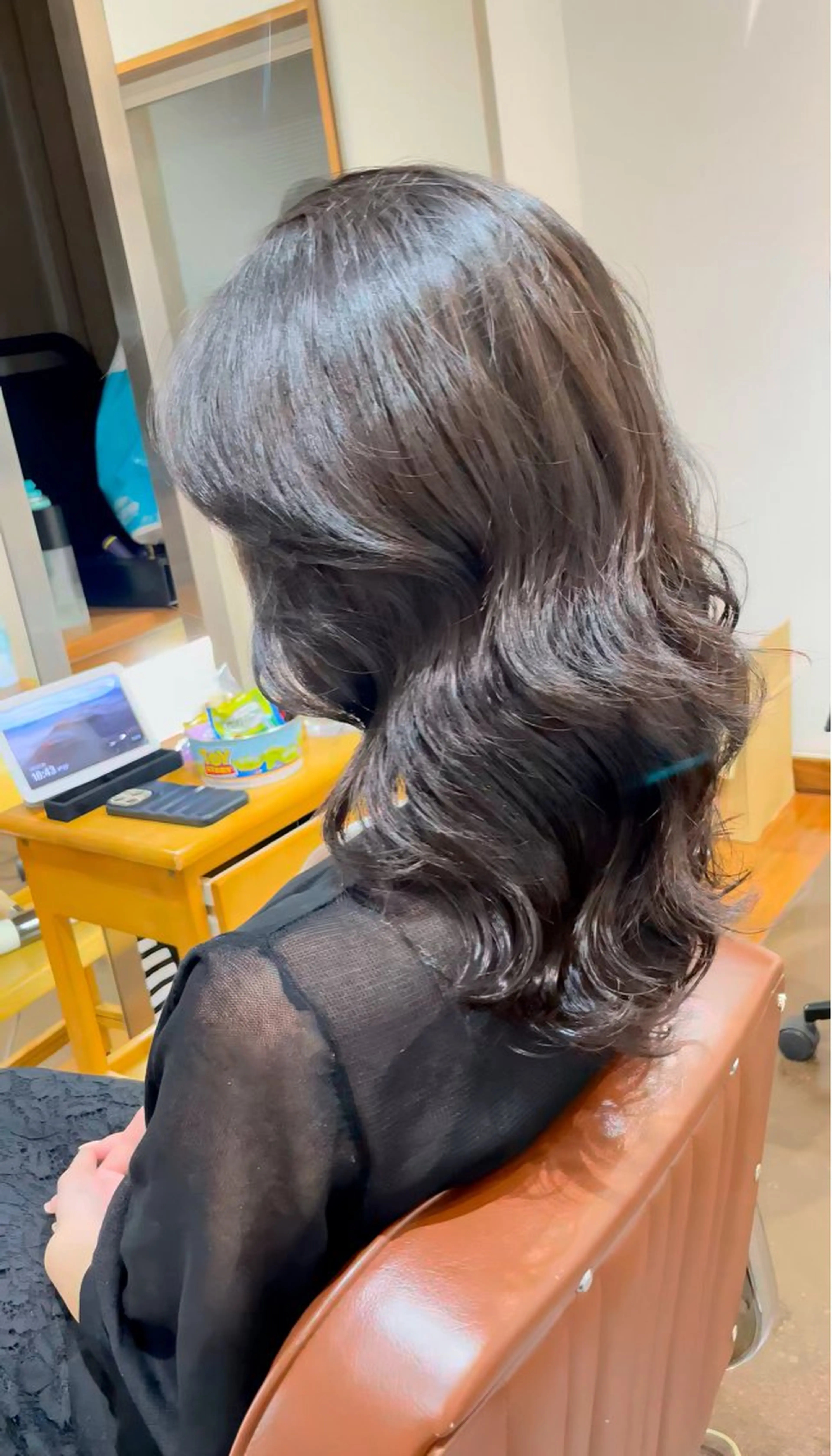 セミロング セミロングパーマ 韓国風ヘア カット パーマ トリートメント TMJ所属・バズる韓国ヘア 🇰🇷溝邊　拓麿のヘアスタイル