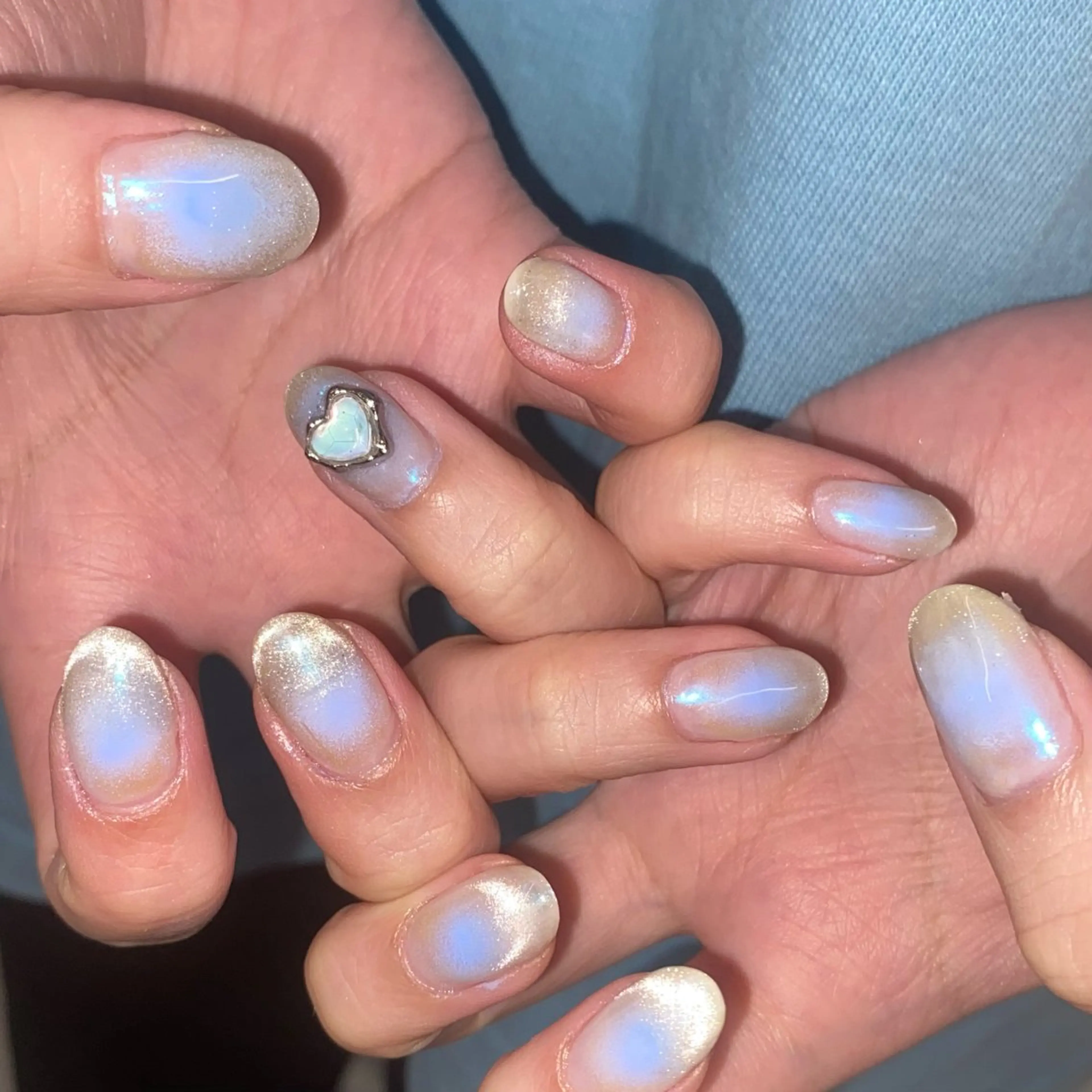 メンズ ネイル akari✨ 韓国風、メンズネイルのネイルデザイン