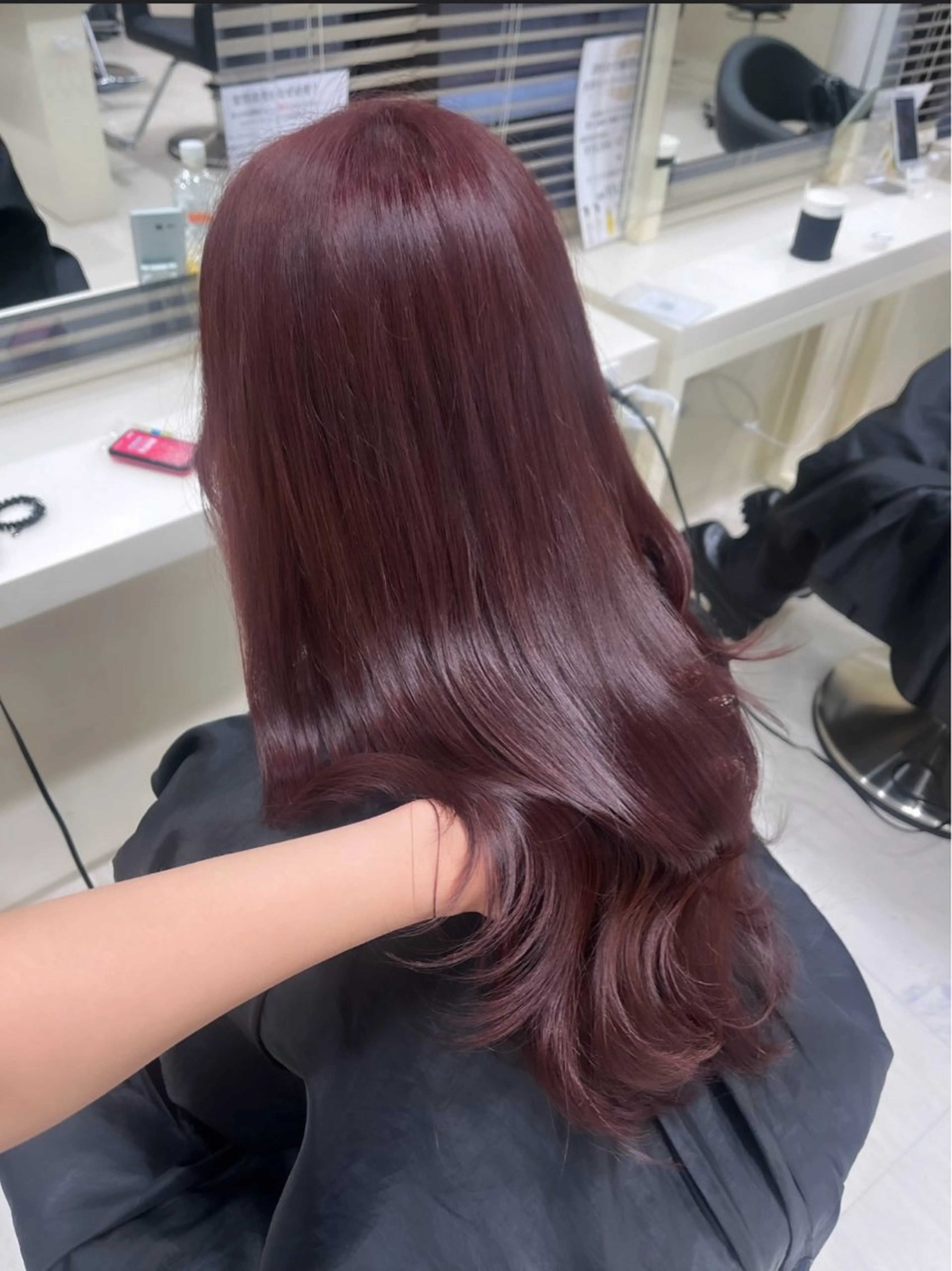 ロング カラー ブリーチ ブリーチなしカラー ヘアカラー ヘアセット 大人上品ベージュ 🎀HARUNAのヘアスタイル