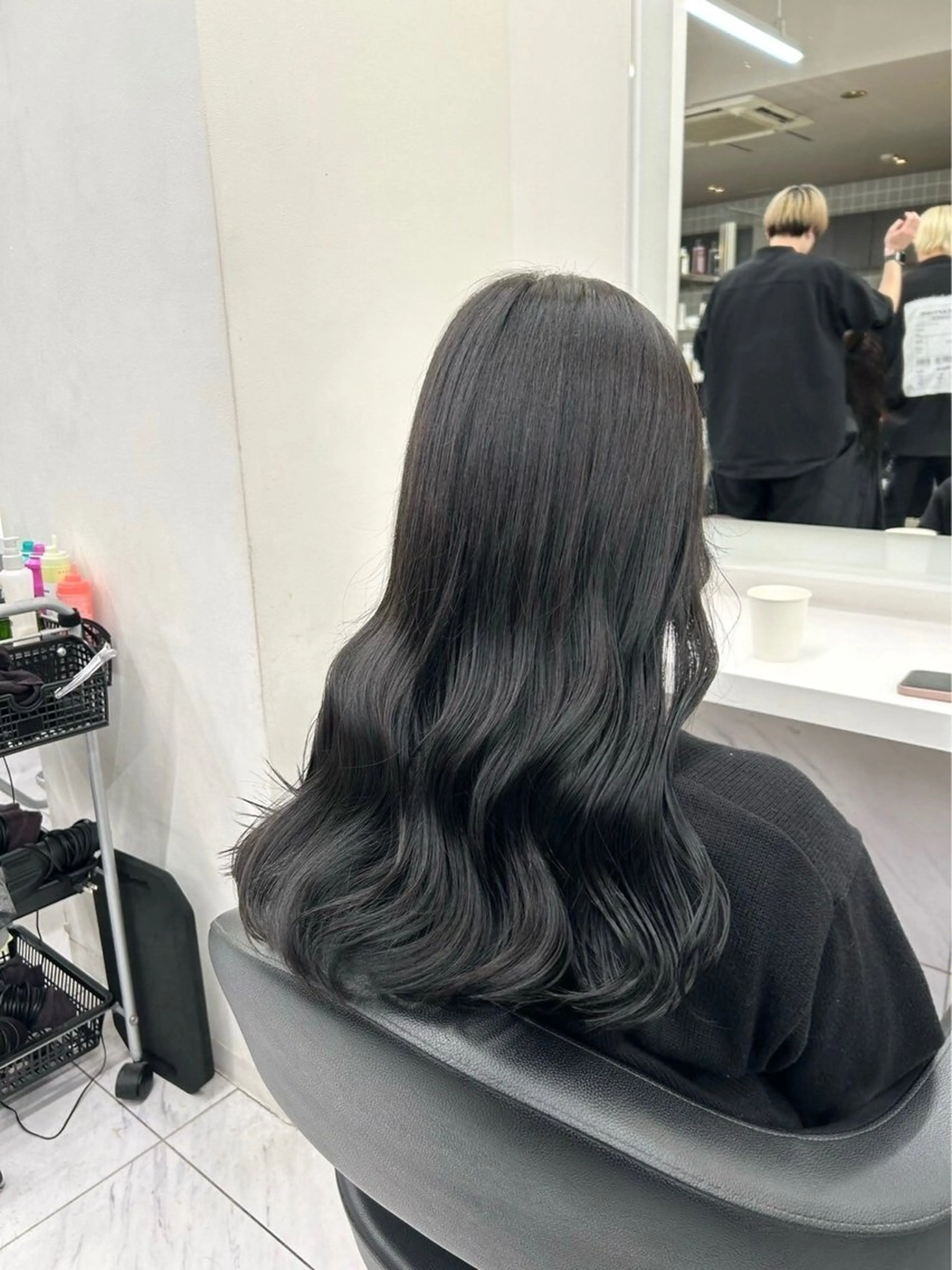ロング 🇰🇷韓国っぽ 透明感🇰🇷胡海のヘアスタイル