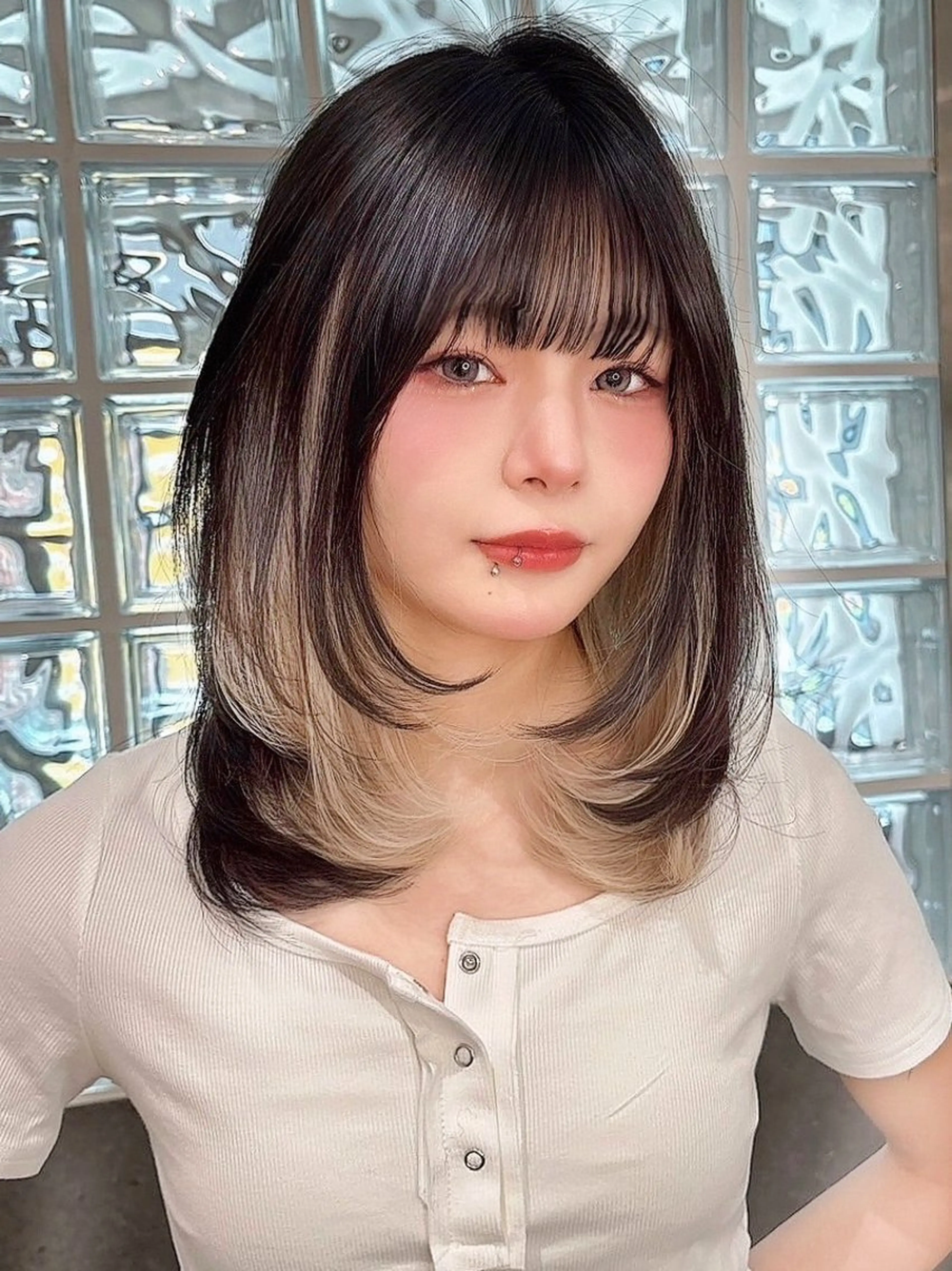《平日20時スタート》💖レディースカットモデル🌟ロングorミディアムスタイル⚠️スタイリストチェック有り！の写真