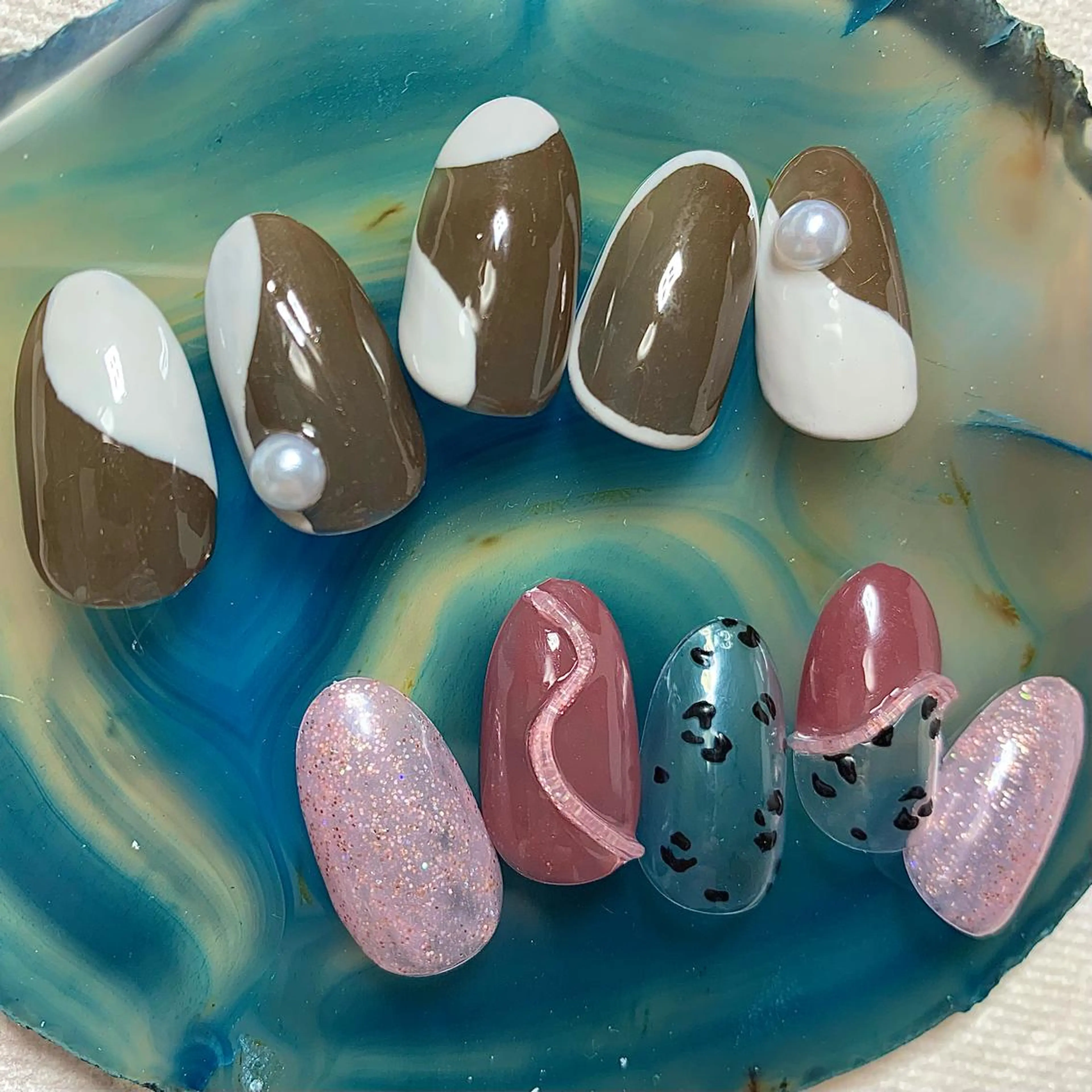 ネイル ハンドネイル Nailsalon BLOOM🌷 山崎のネイルデザイン