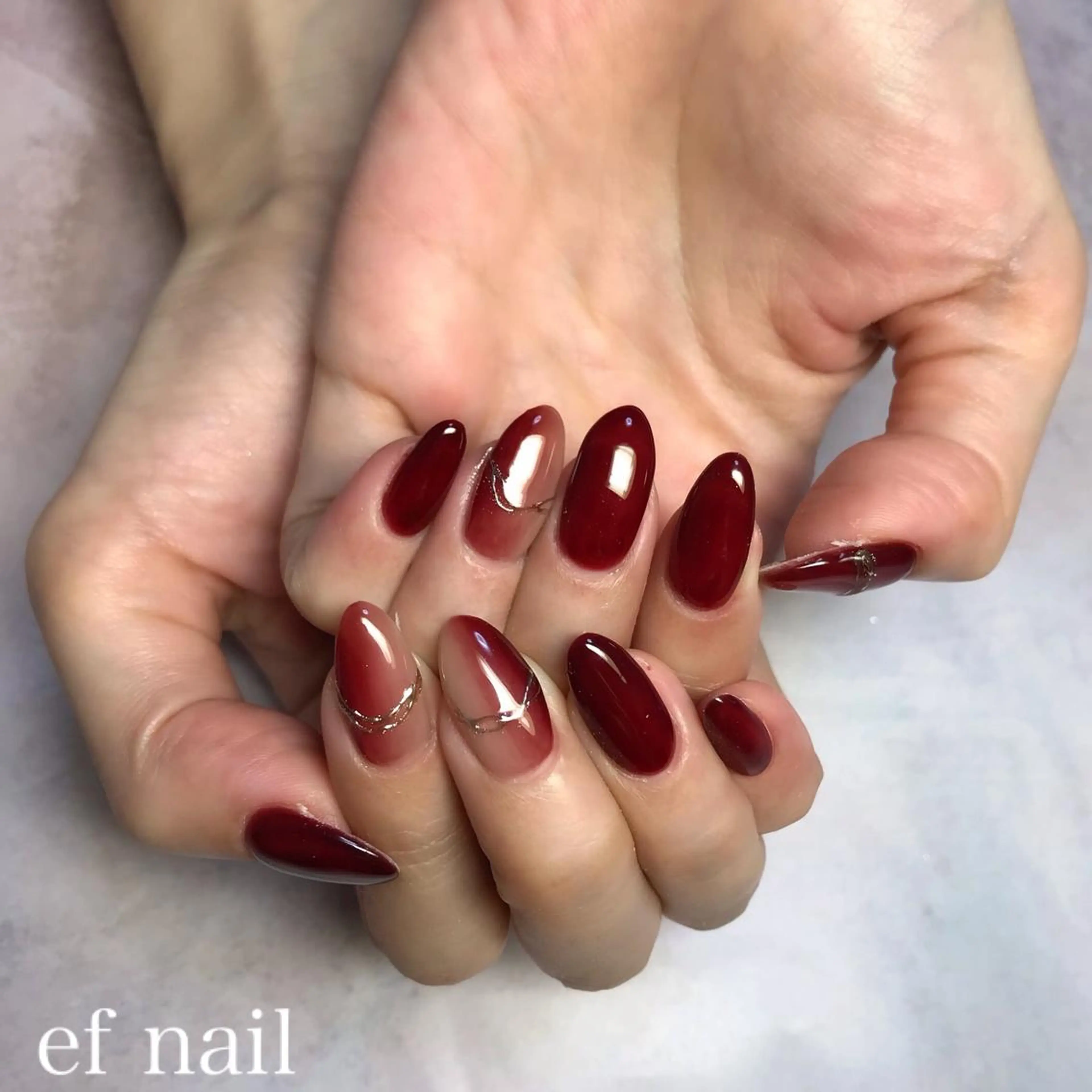 ネイル ハンドネイル ef nailのネイルデザイン