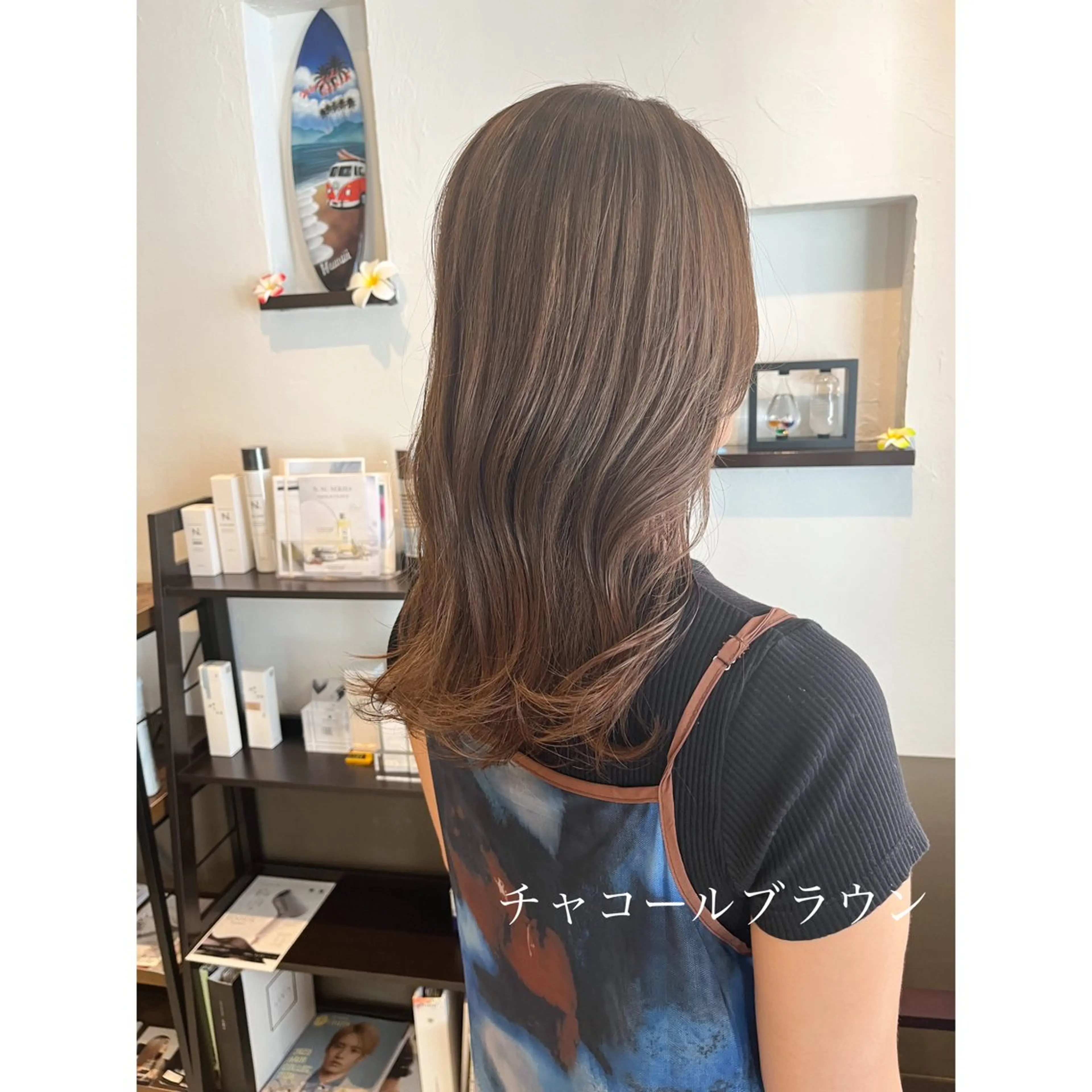 ミディアム カラー LEO所属・坂井田 浩樹のヘアスタイル