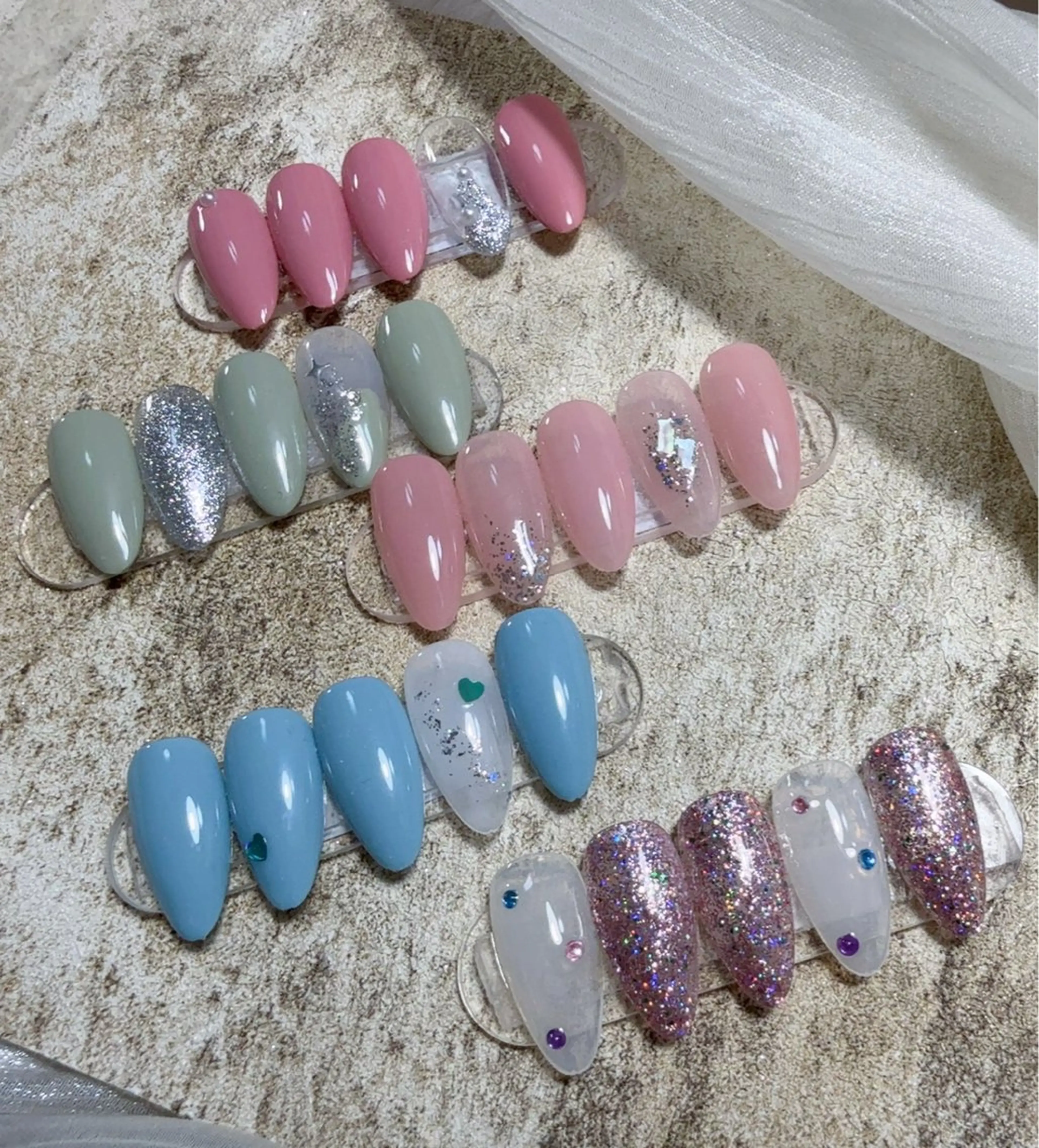 特価コース　オフ込み【長さだしオフ+1500/アクリルオフ+2000/チップ再利用＋1000円】の写真