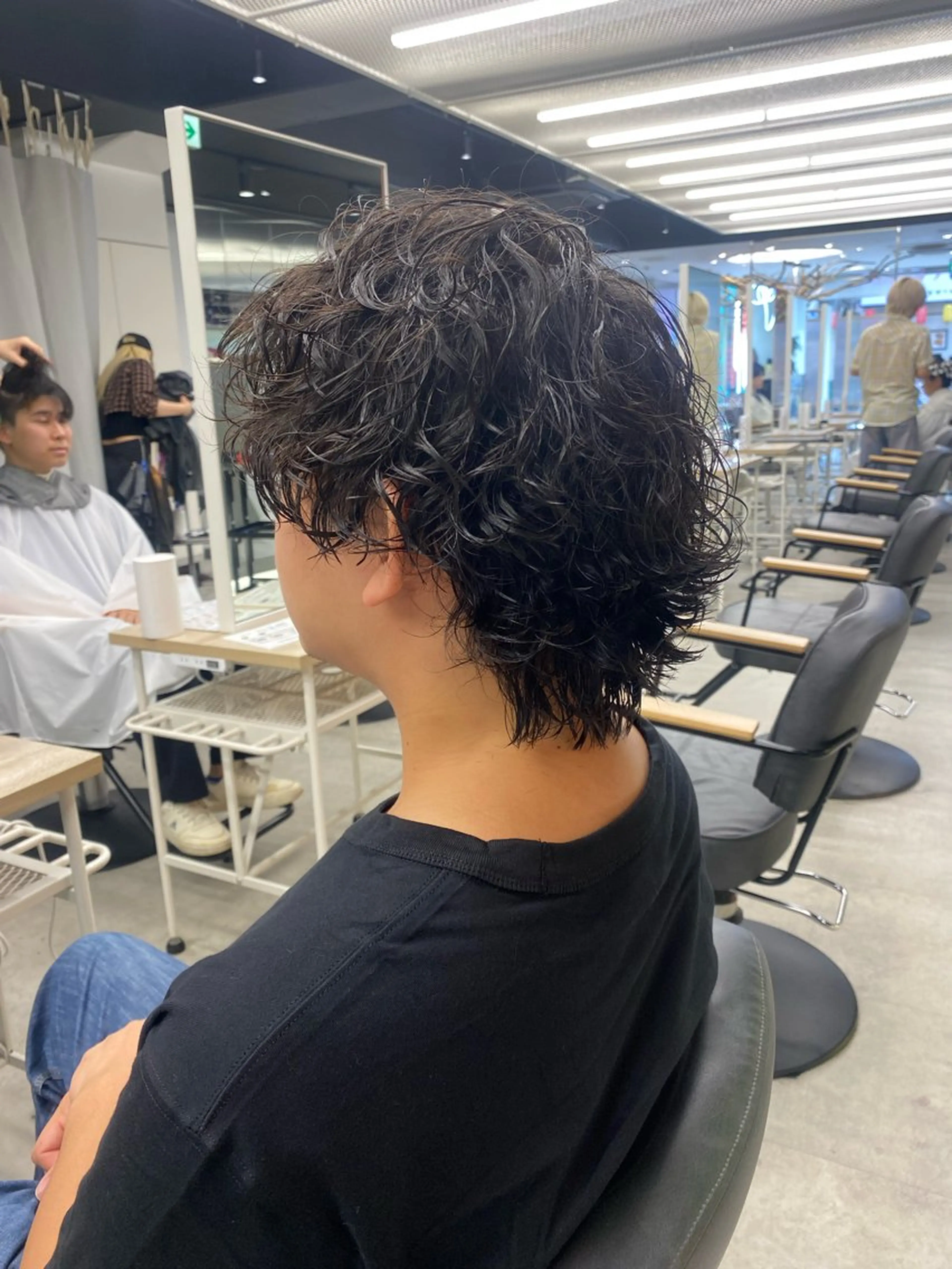 パーマ メンズ カット ヘアカラー パーマ シャドウパーマ/ メンズ特化のヘアスタイル