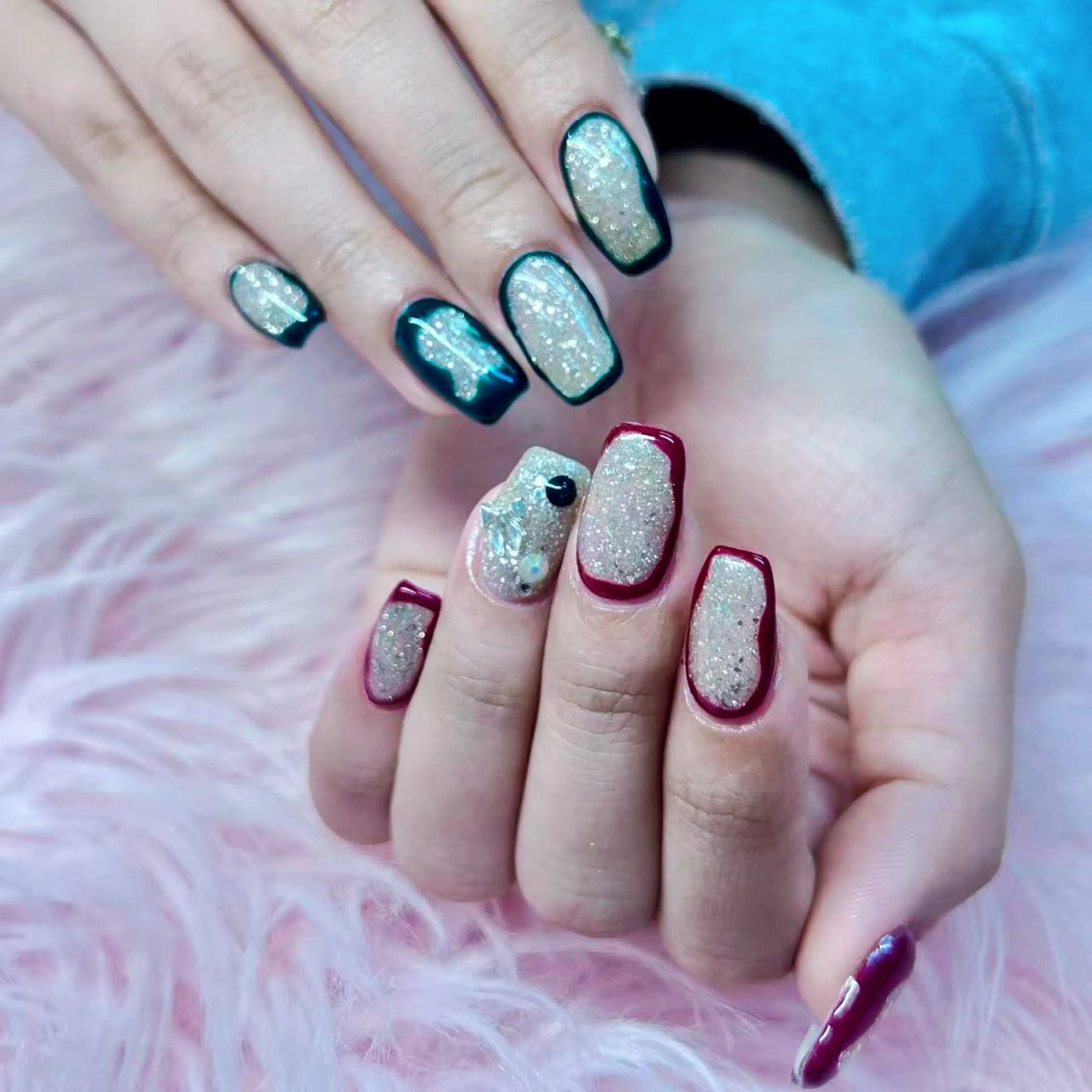 ネイル ハンドネイル 💜MIYA nail川崎店のネイルデザイン