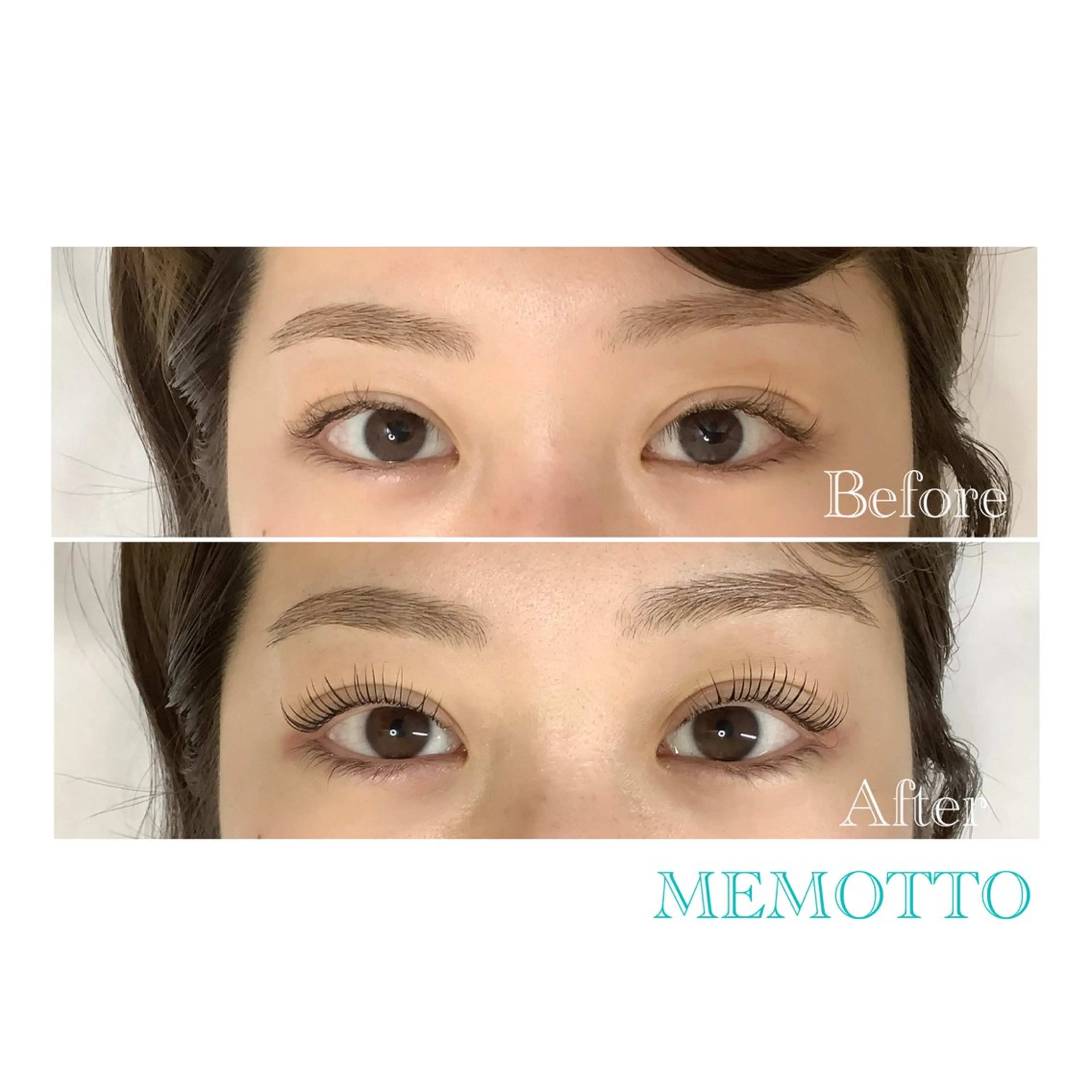 マツエク・マツパ 一重×まつ毛パーマ マツパ MEMOTTO CHIHIROのマツエク・マツパデザイン