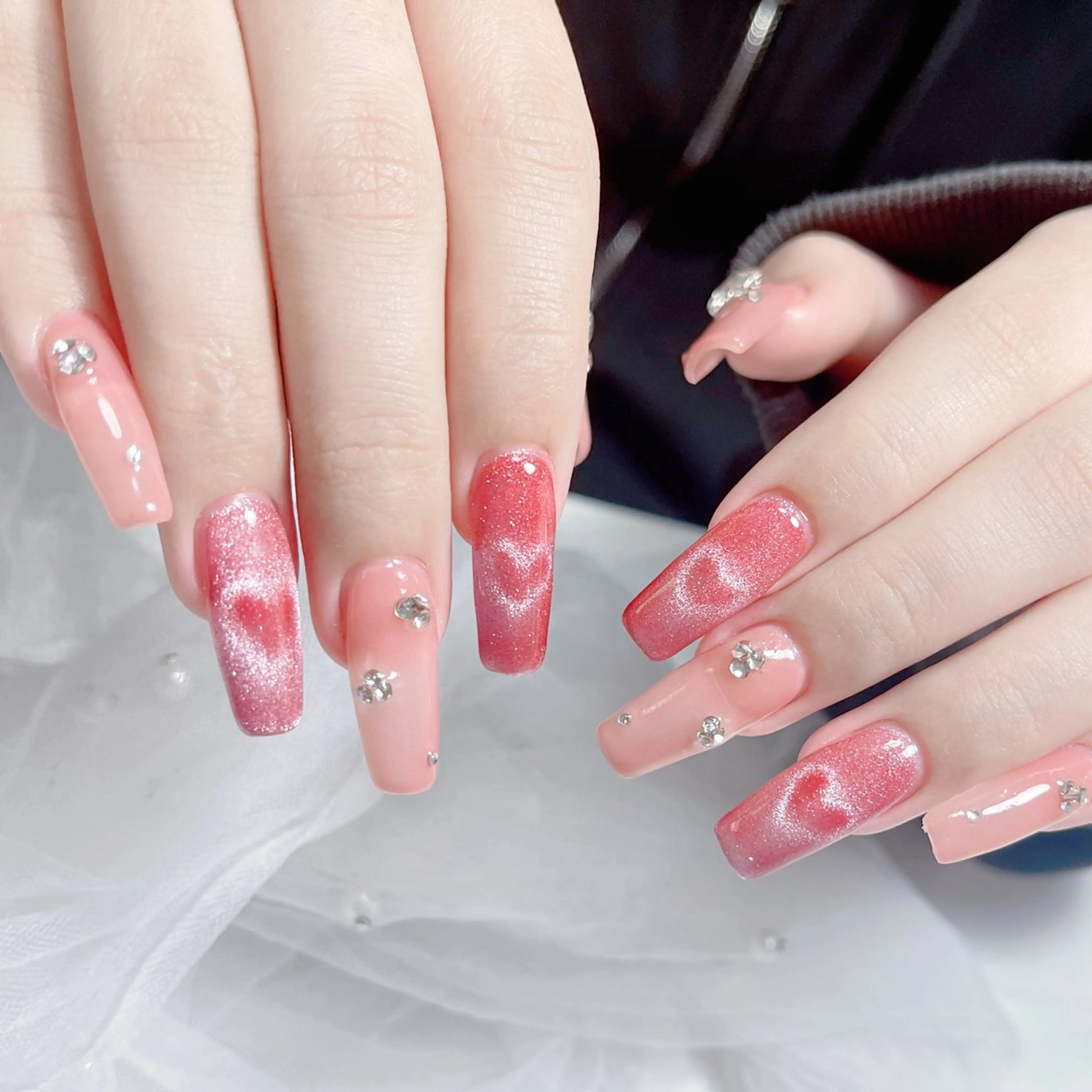 ネイル ハンドネイル 🎀ネイルサロン エクラYUI🎀のネイルデザイン