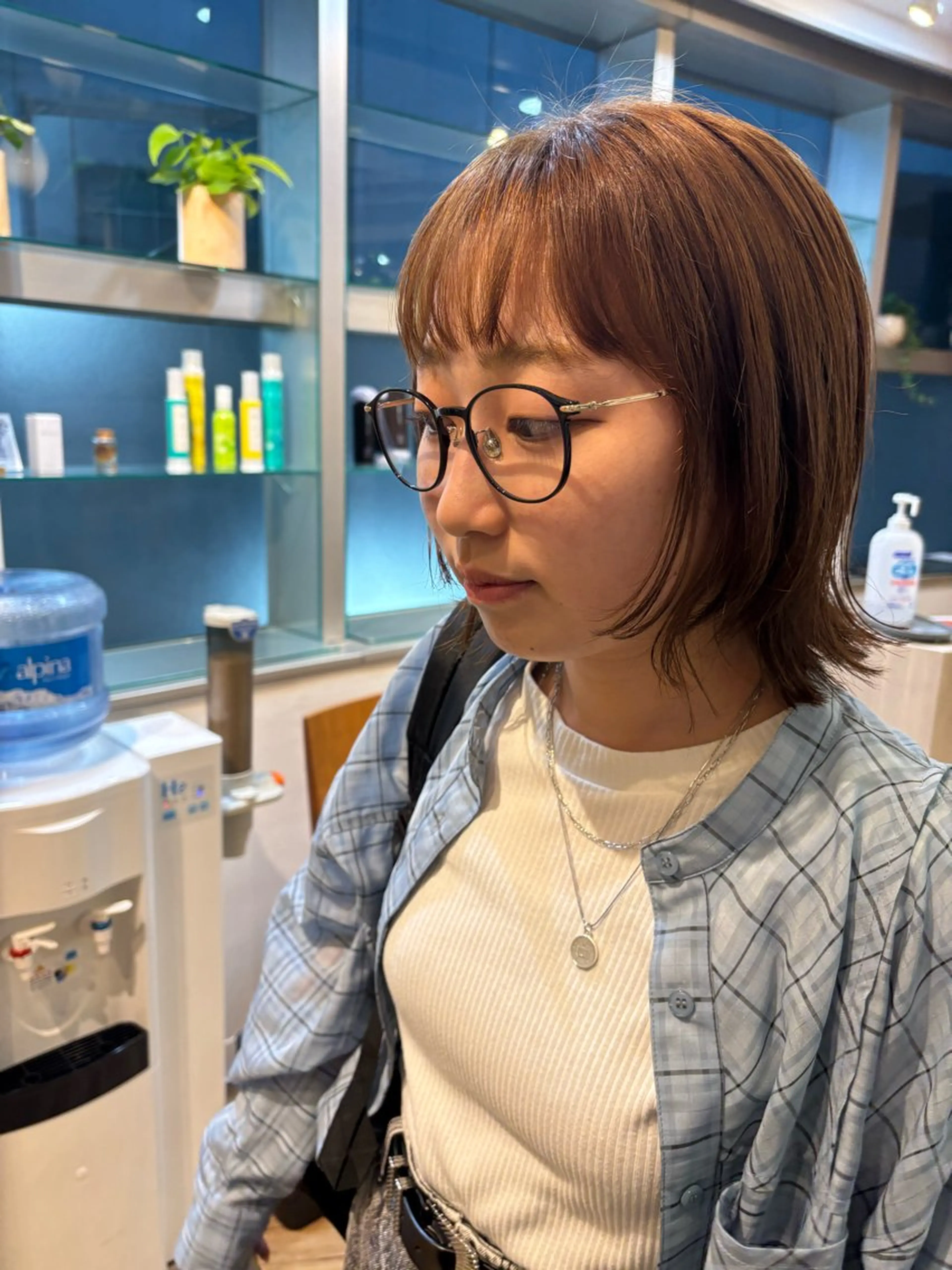 ミディアム カラー 池田理紗/メンズ カット/切りっぱなしのヘアスタイル