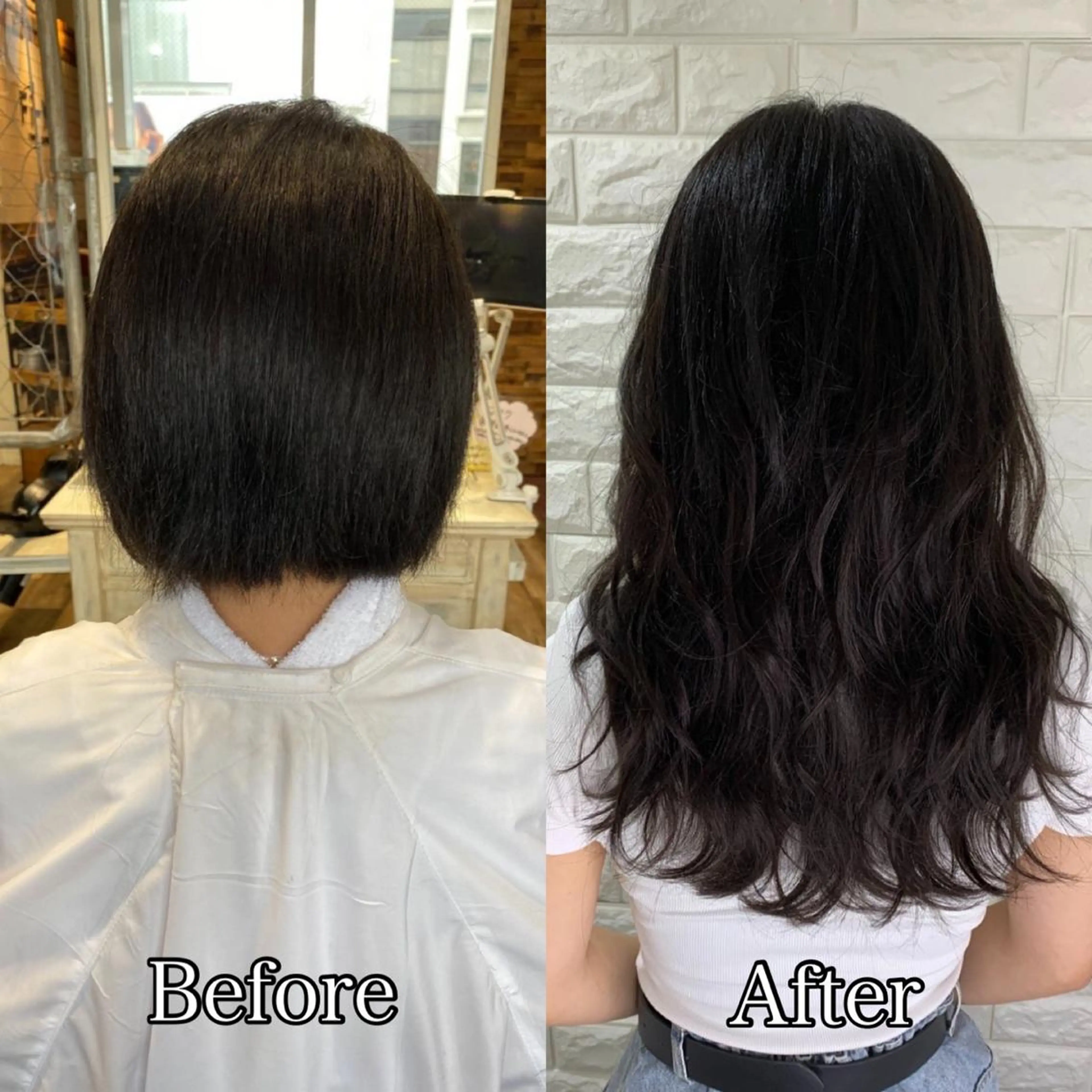 ロング カラー エクステ 【原宿プルエクステ】 NANAMIのヘアスタイル