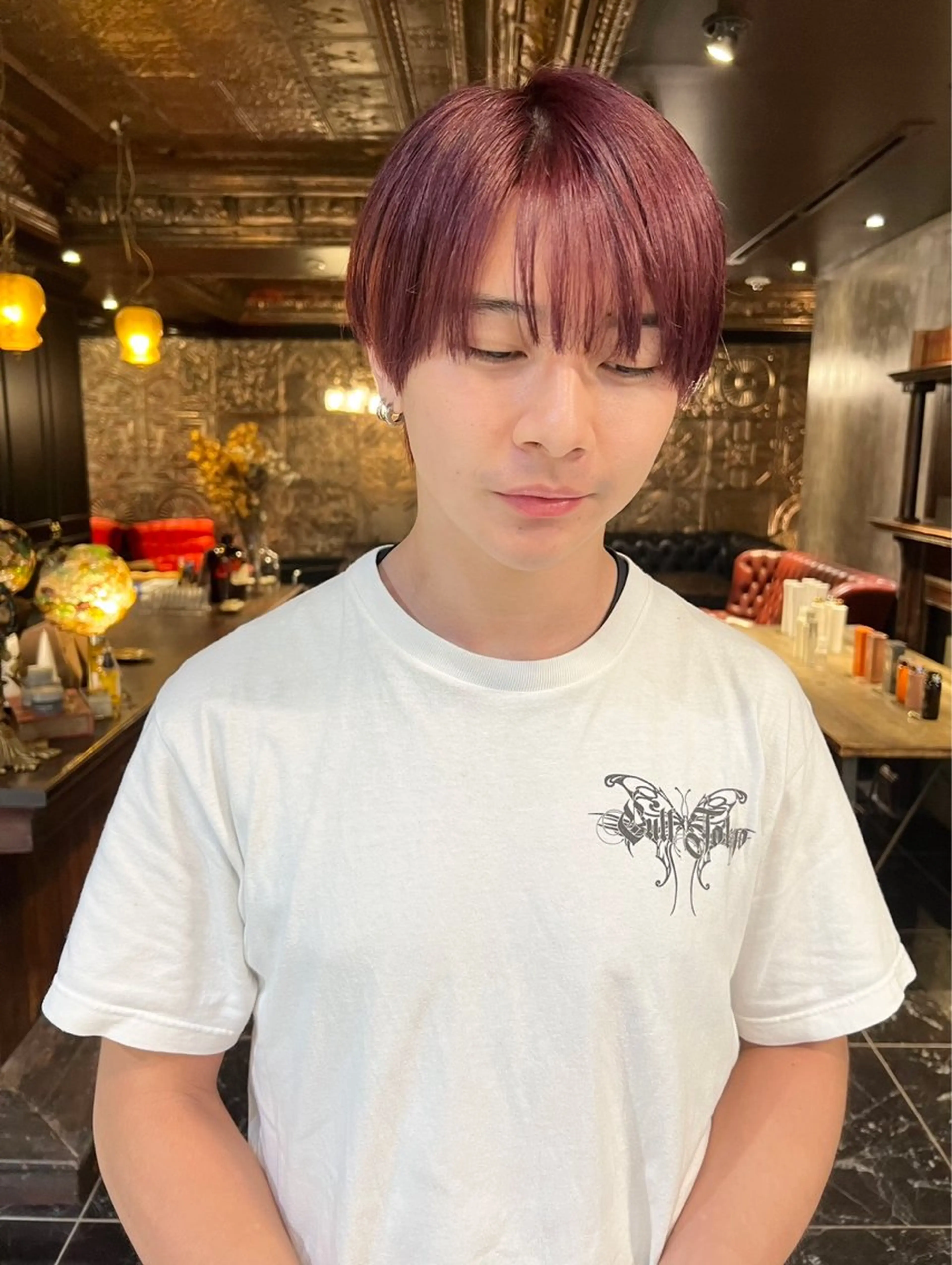 カラー メンズ メンズ韓国風 マッシュ シースルーマッシュ ヘアカラー GO TODAY 原宿本店所属・🎁丁寧なカウン セリング/DAIKIのヘアスタイル