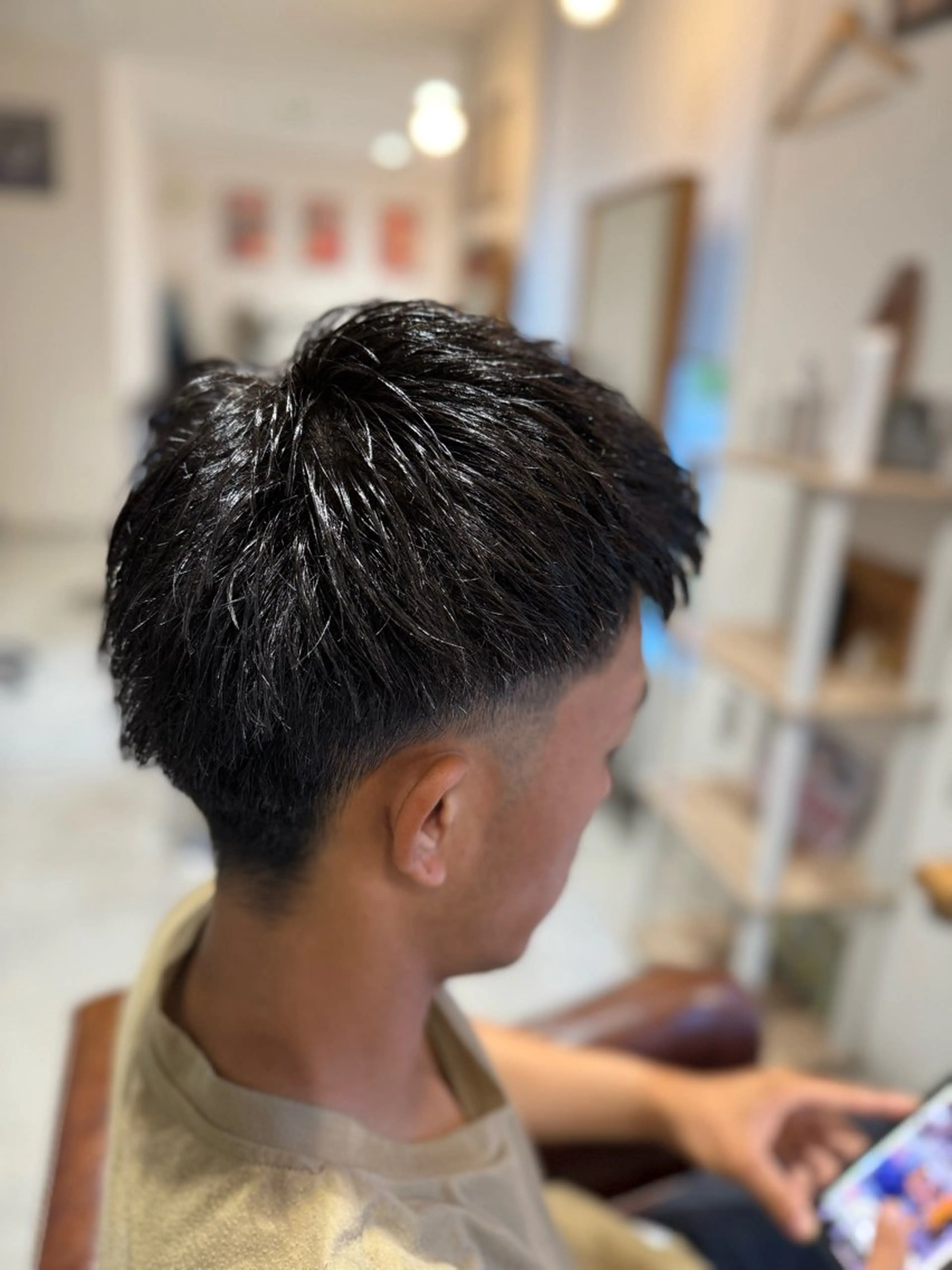 メンズ check&chack所属・北岡 大輝のヘアスタイル