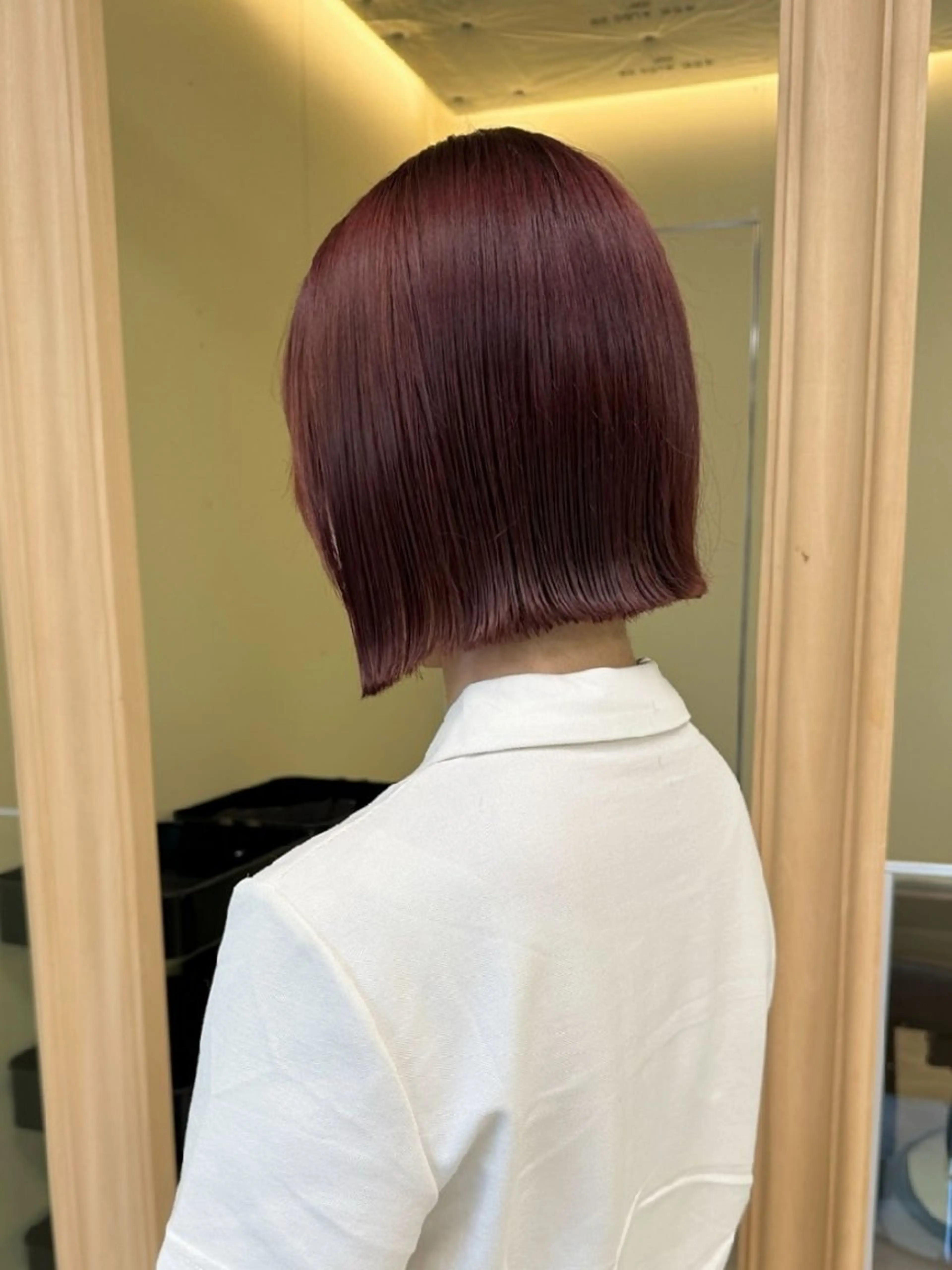 🌈扱いやすいボブ× ブリーチ🌈TAMEのヘアスタイル