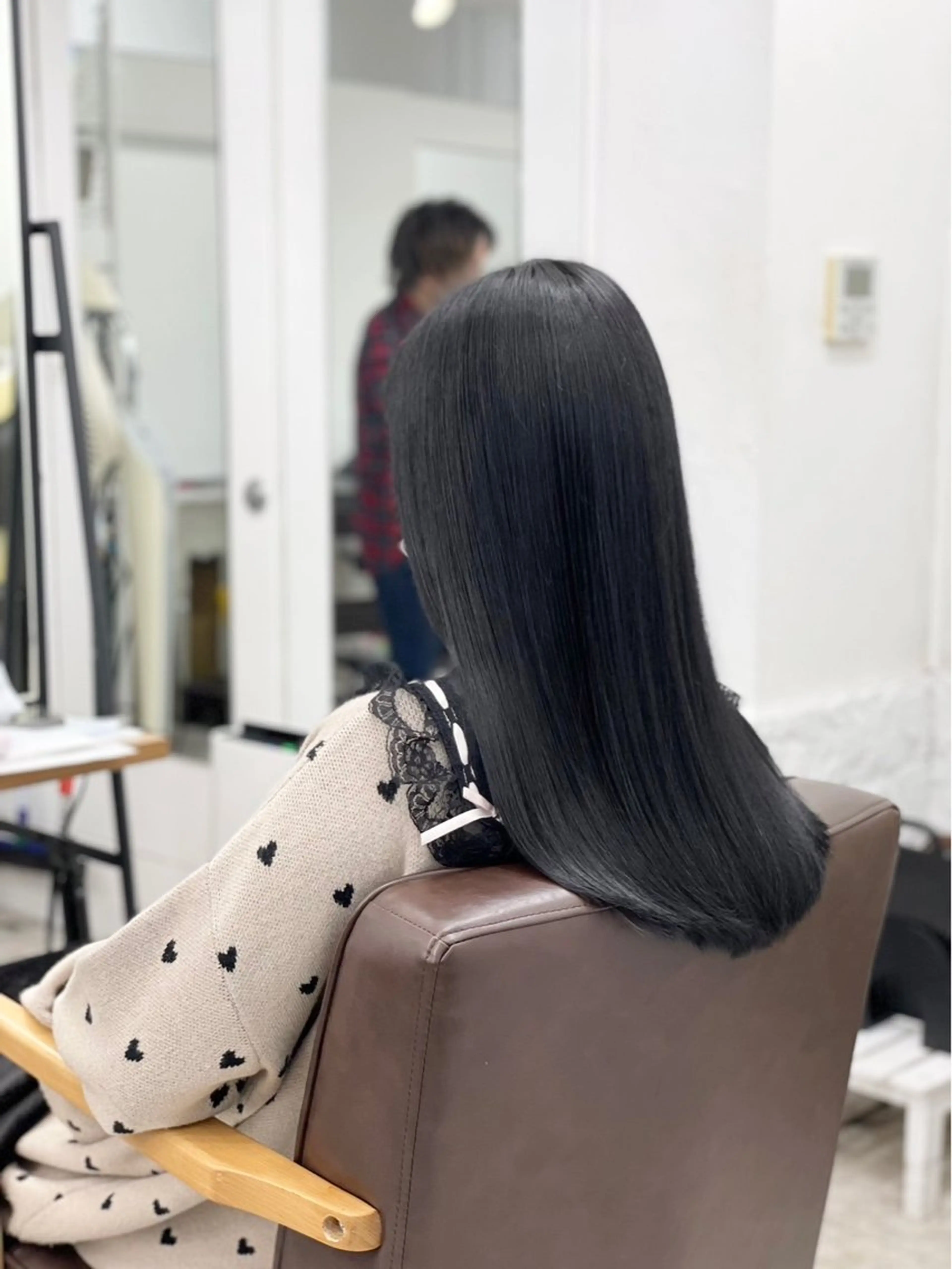 ロング カット トリートメント カラー特化サロン プロデュース相武台前のヘアスタイル
