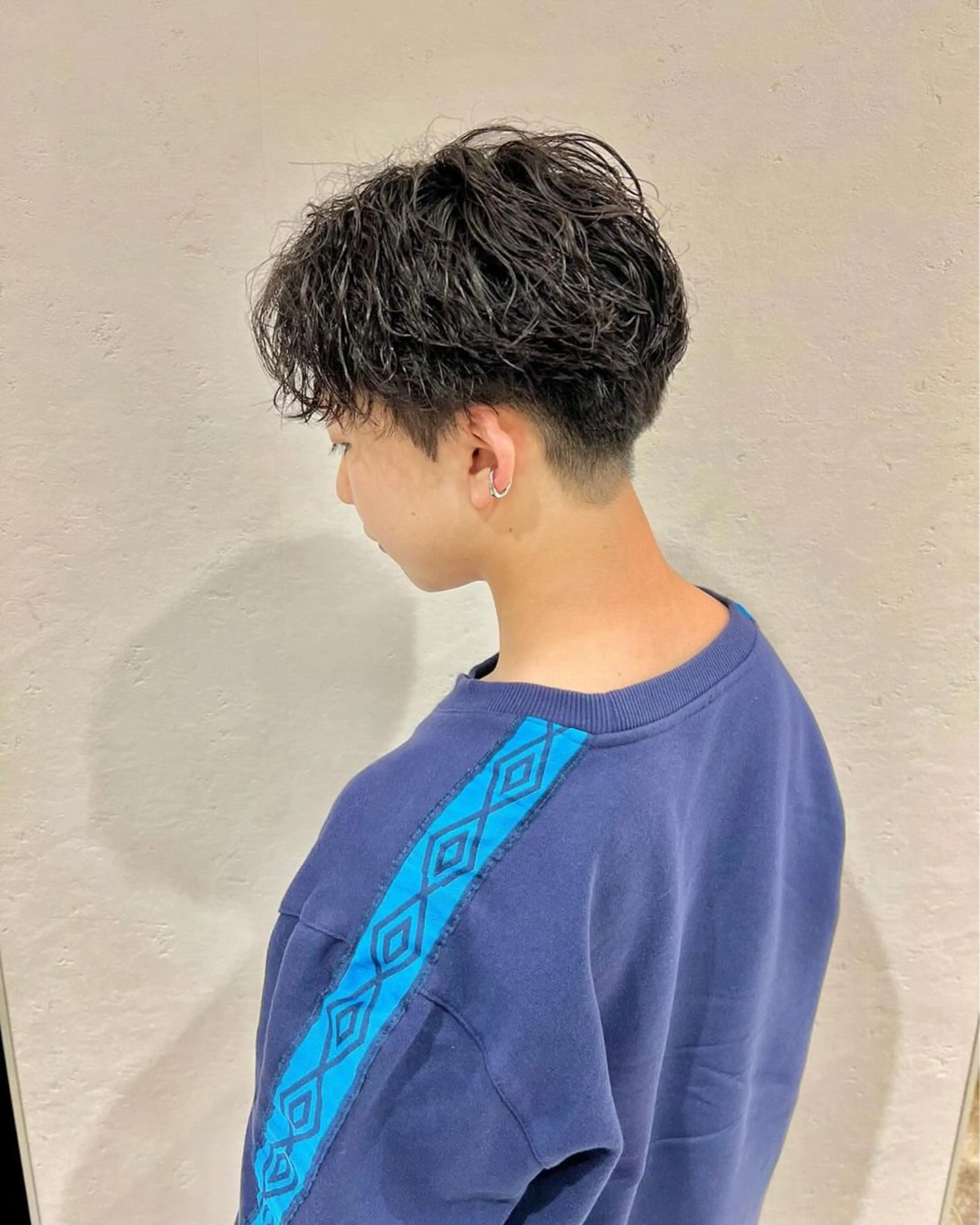 🌹【メンズ限定】カット+ ツイストスパイラルパーマの写真