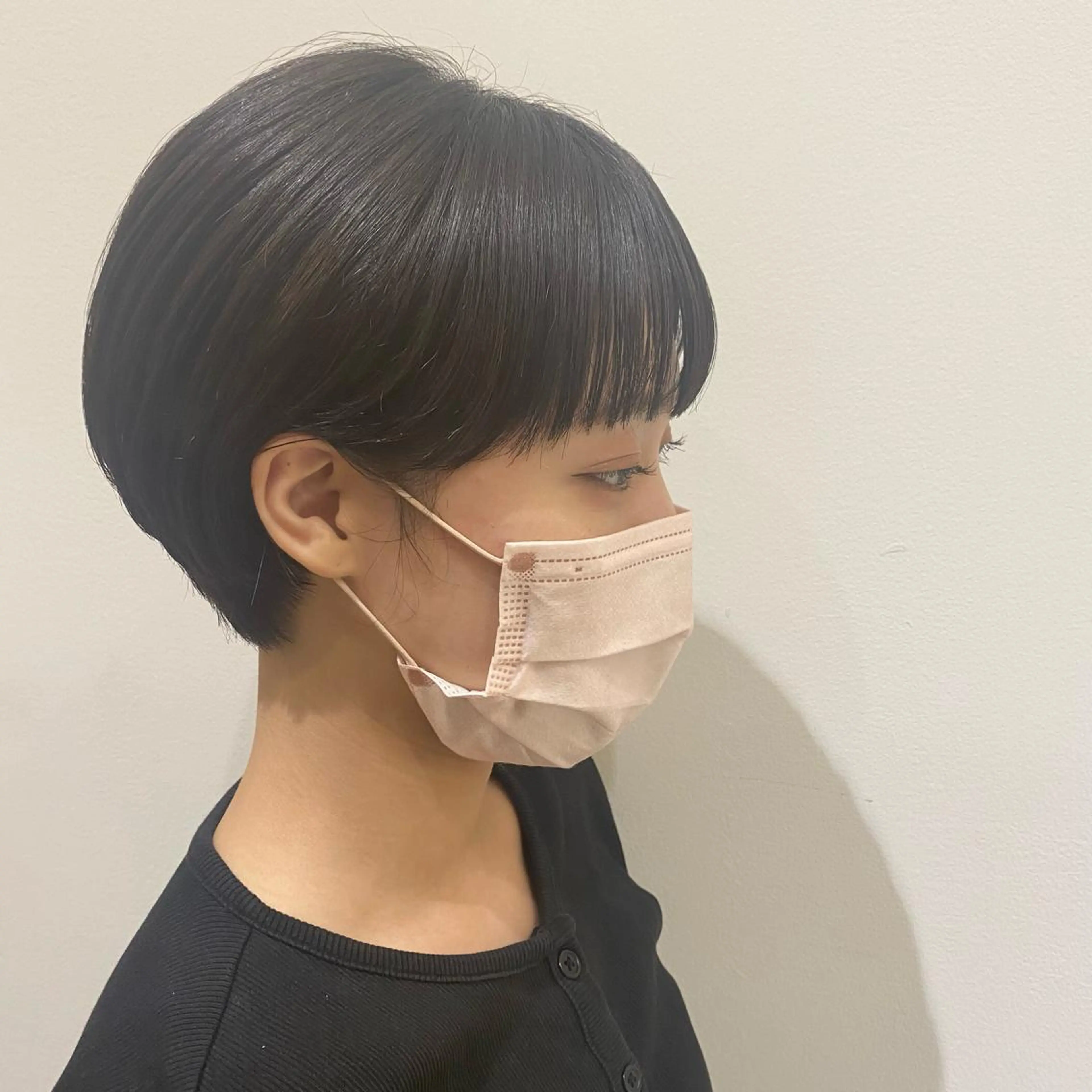 ショート ショートヘア ヘアカラー みやび🫧髪質改善 🫧透明感カラー🫧のヘアスタイル