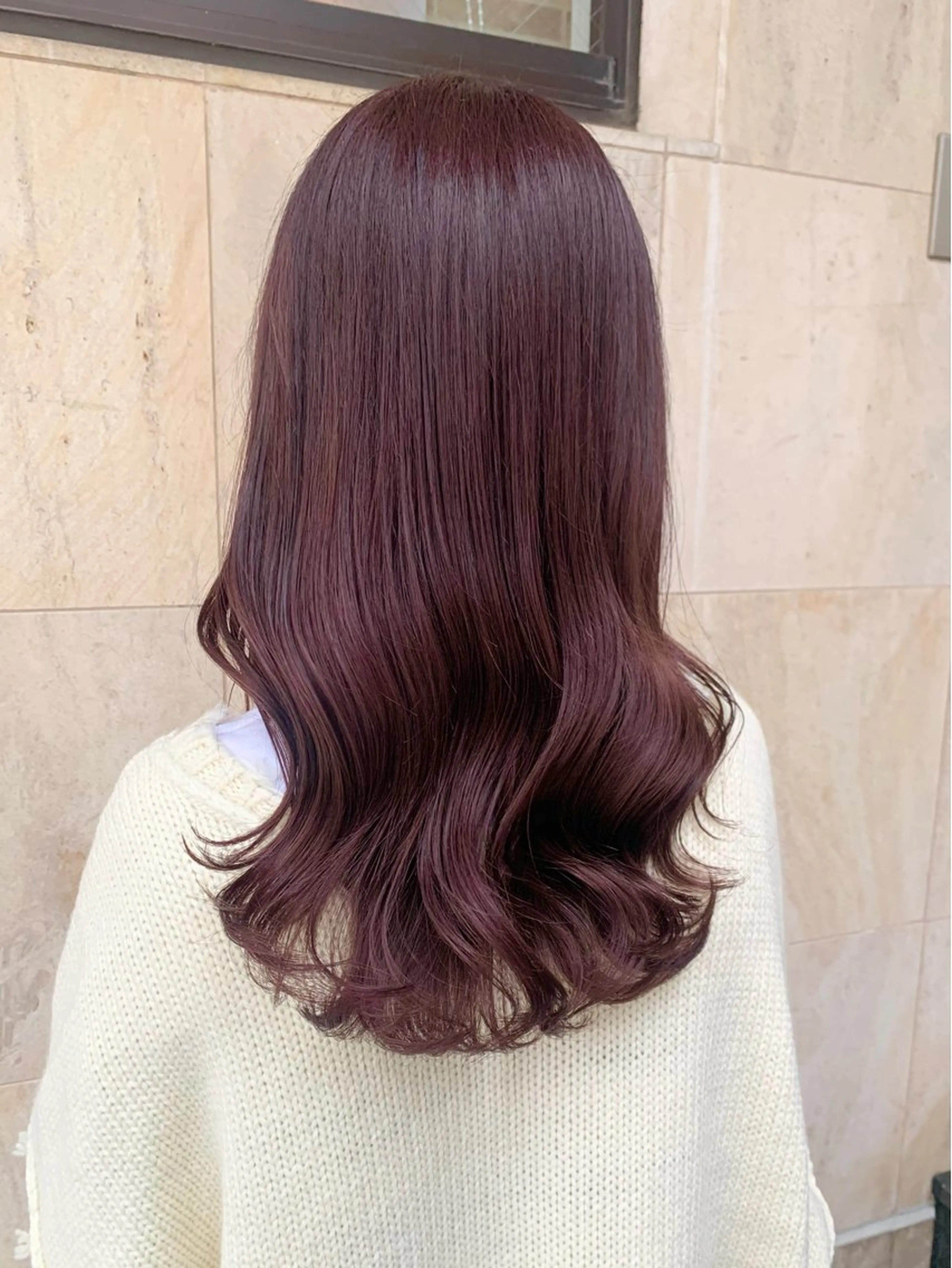 ロング カラー 切りっぱなしボブ ブリーチ ダブルカラー ハイライトカラー ラベンダーカラー カット ヘアカラー トリートメント ヘッドスパ ✨艶髪✨透明感✨ 山内大樹のヘアスタイル