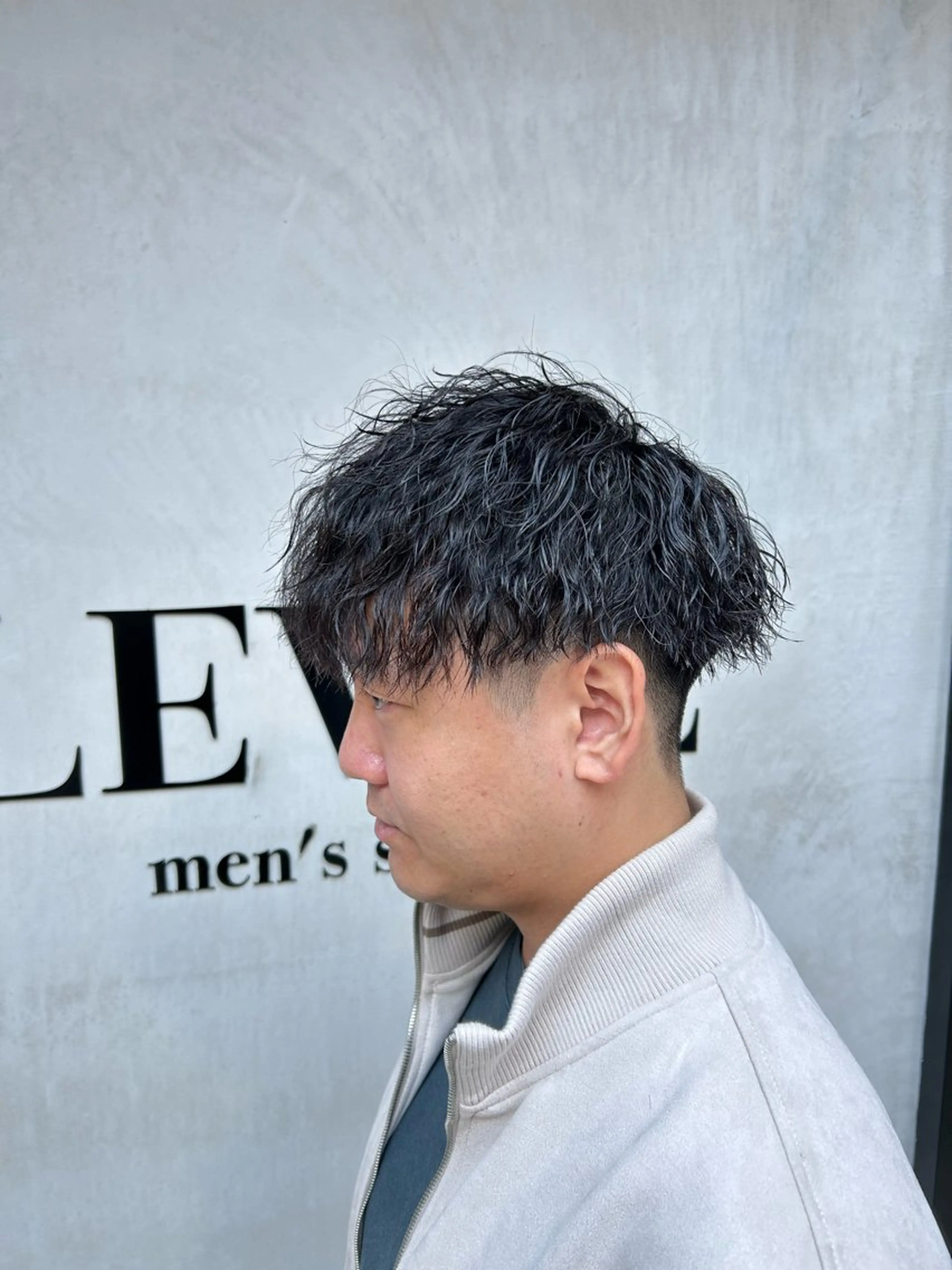 ショート パーマ メンズ カット パーマ 大和田 玲円/メンズ専門のヘアスタイル