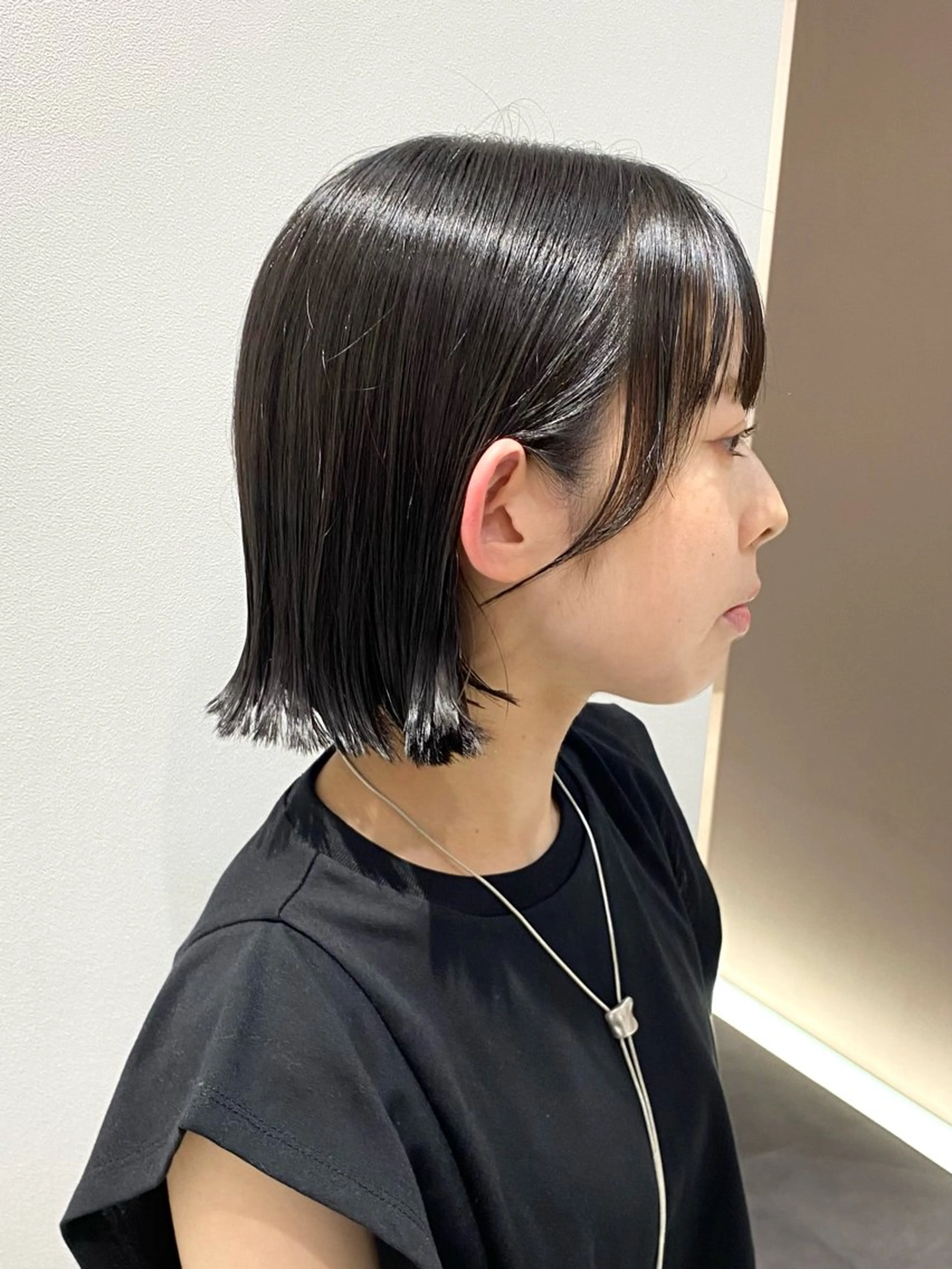 ショート カット トリートメント 髪質改善水素TR× レイヤーカット/熊澤のヘアスタイル