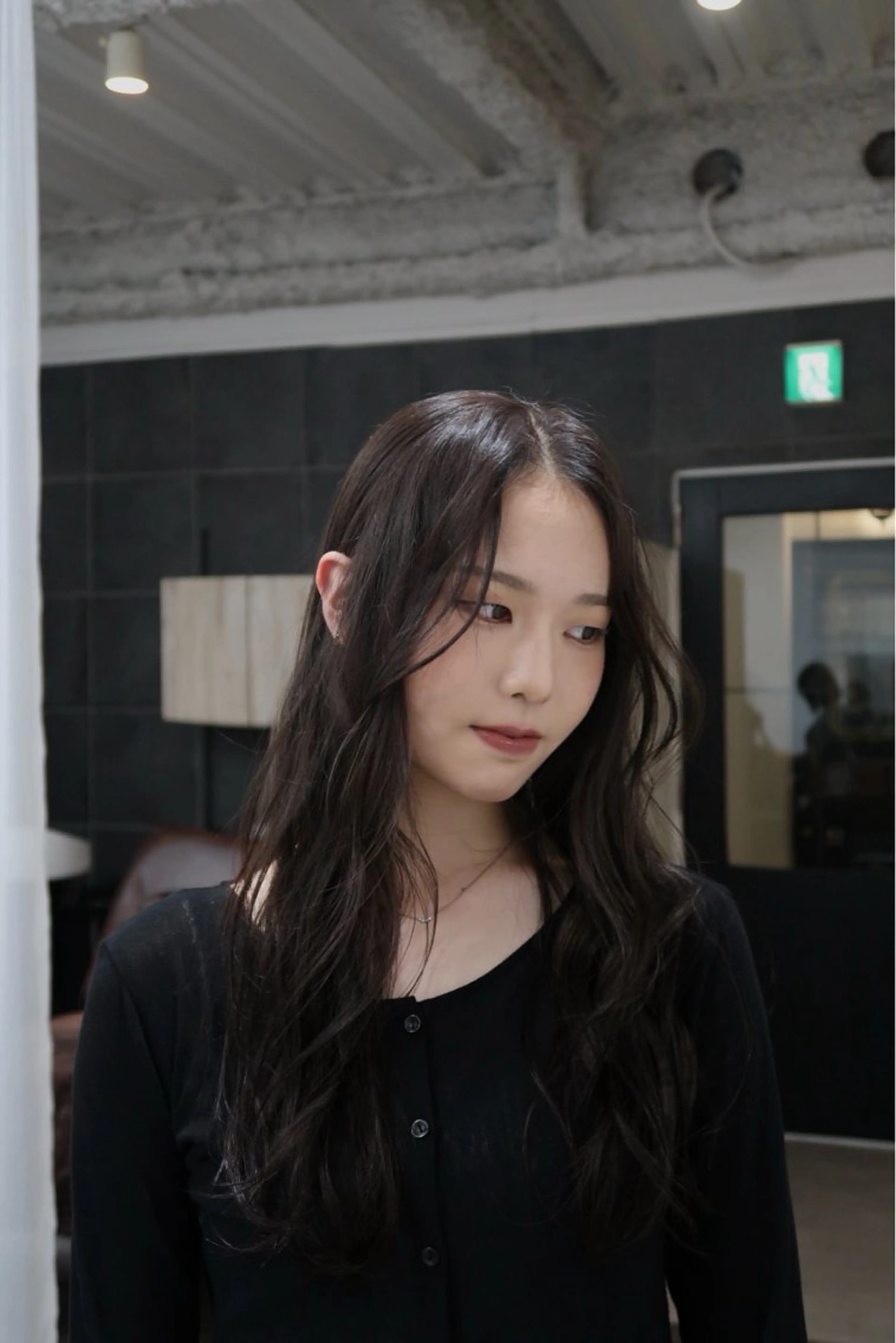 ロング ヘアカラー Kanon 心斎橋美容室のヘアスタイル