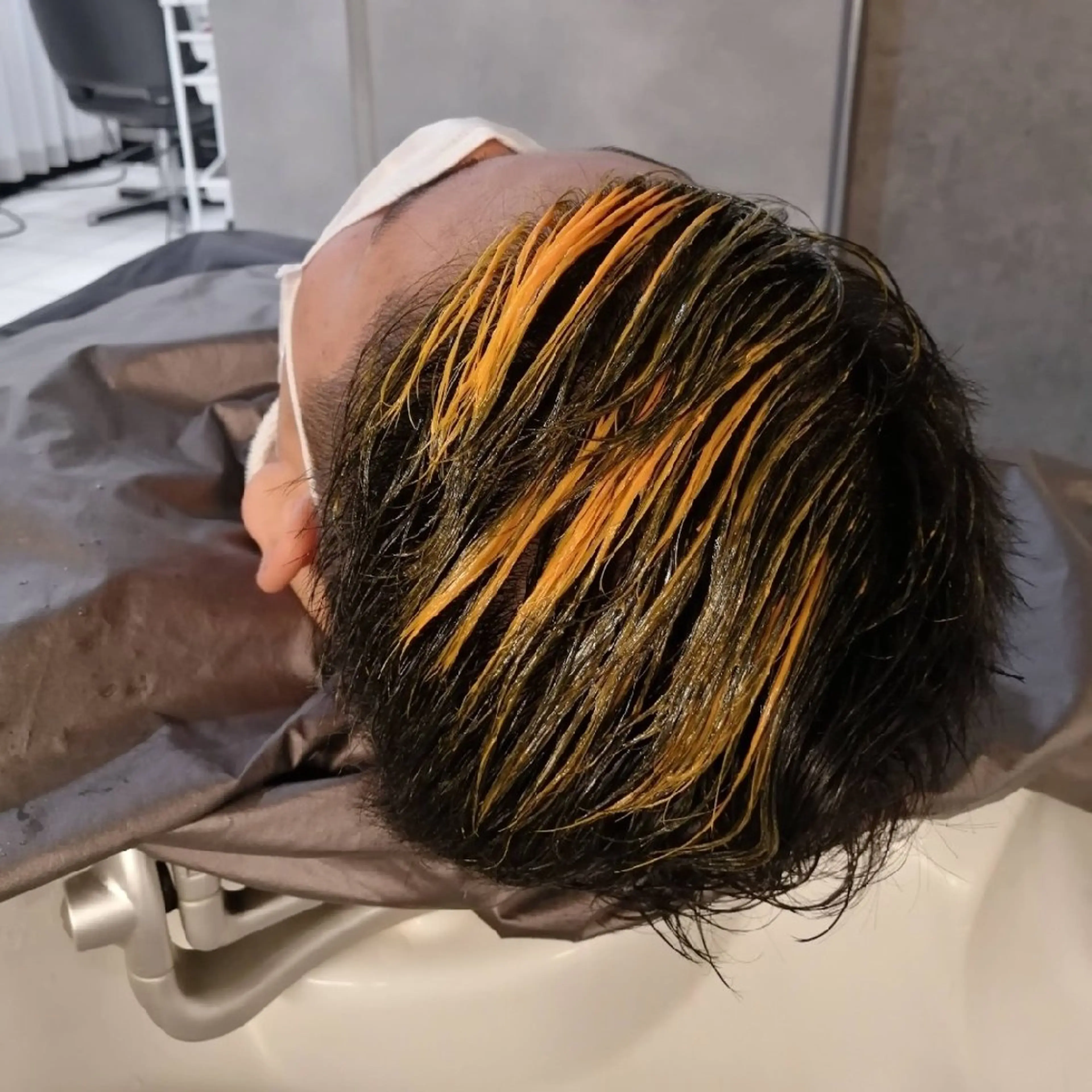 ショート カラー メンズ D/i所属・4店舗フリーランスⅠ Y/no〈夜のスパ〉のヘアスタイル