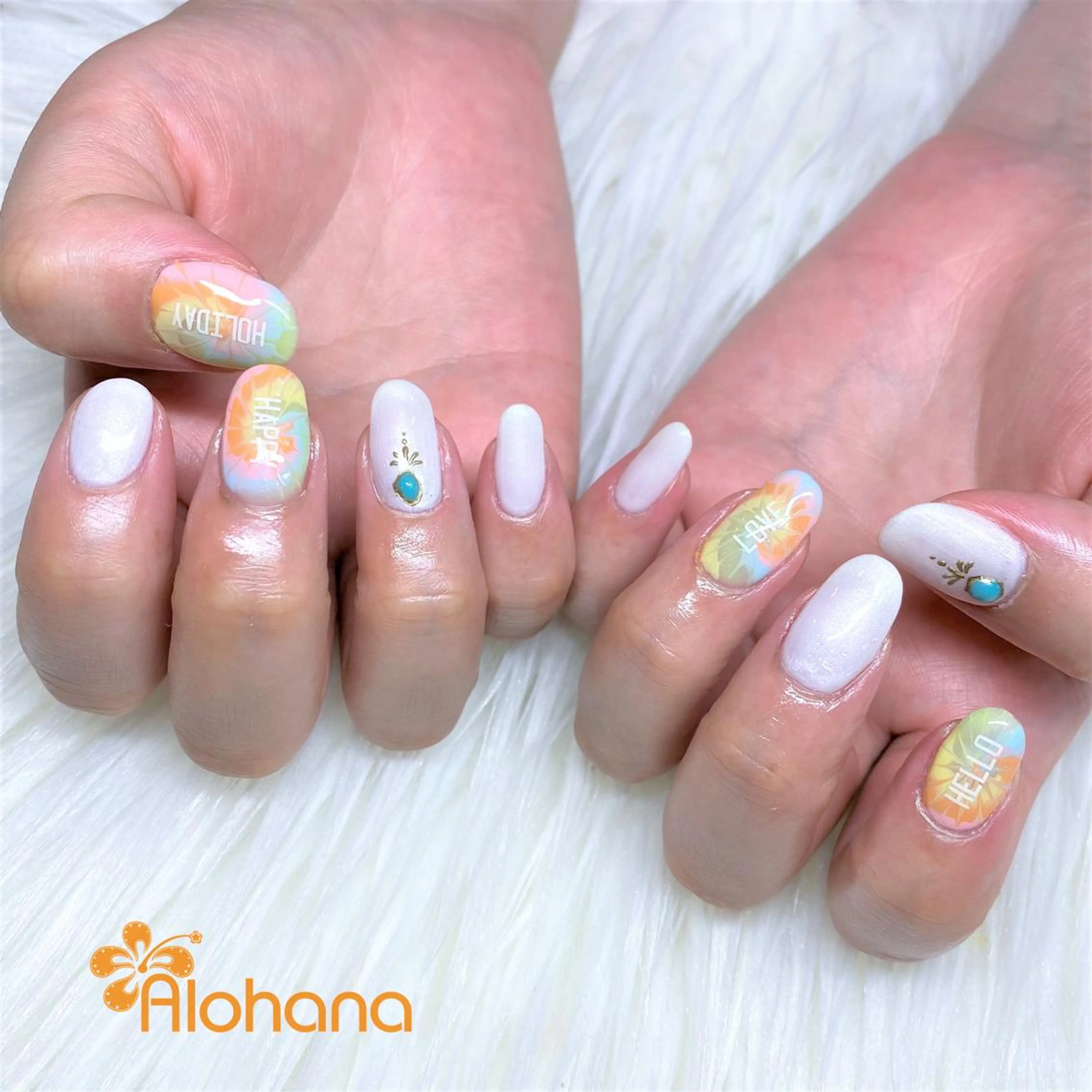 ネイル ハンドネイル Alohana所属・Alohana Minaのネイルデザイン