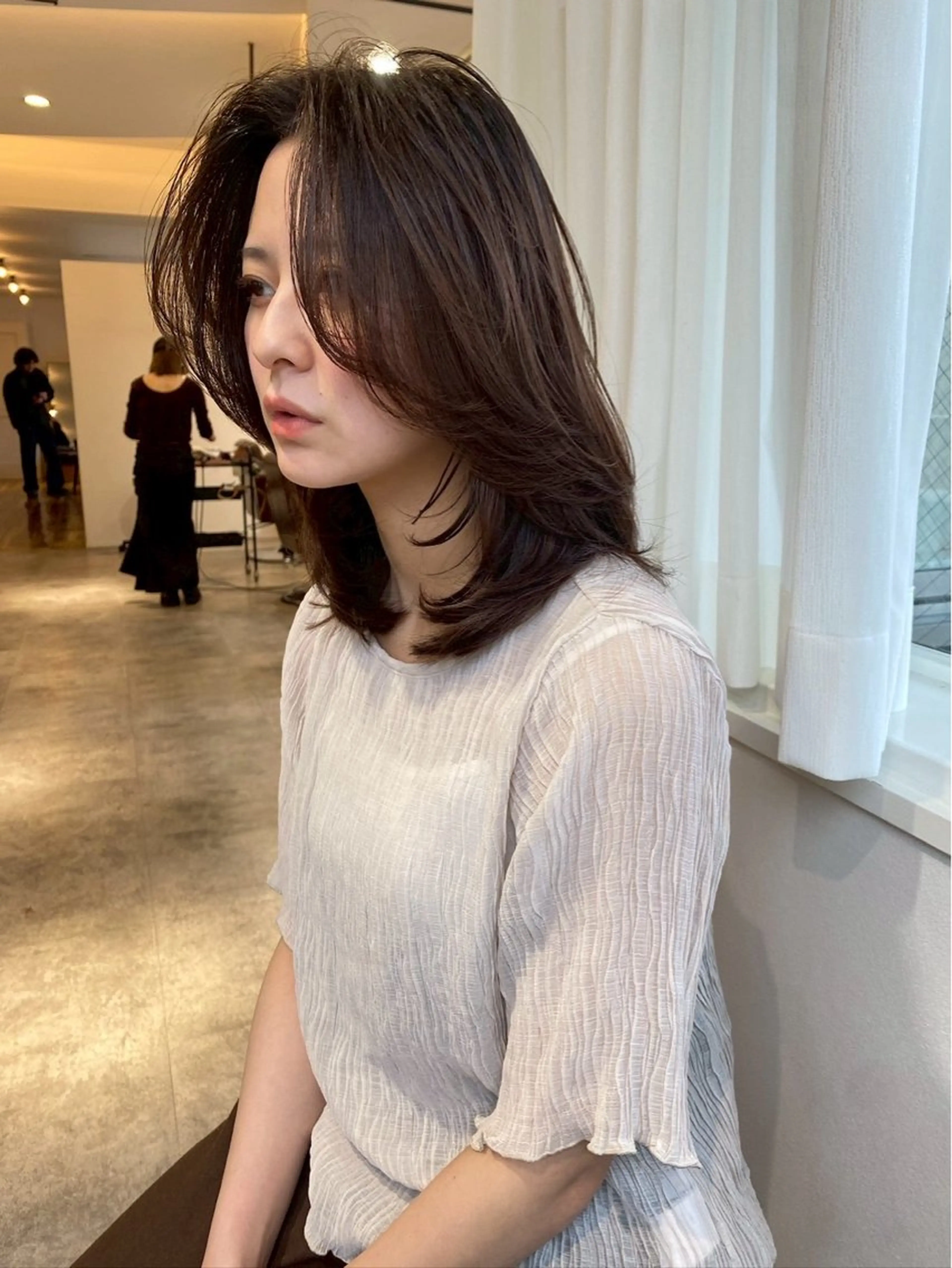 セミロング init.所属・丸野 ゆうき💫のヘアスタイル