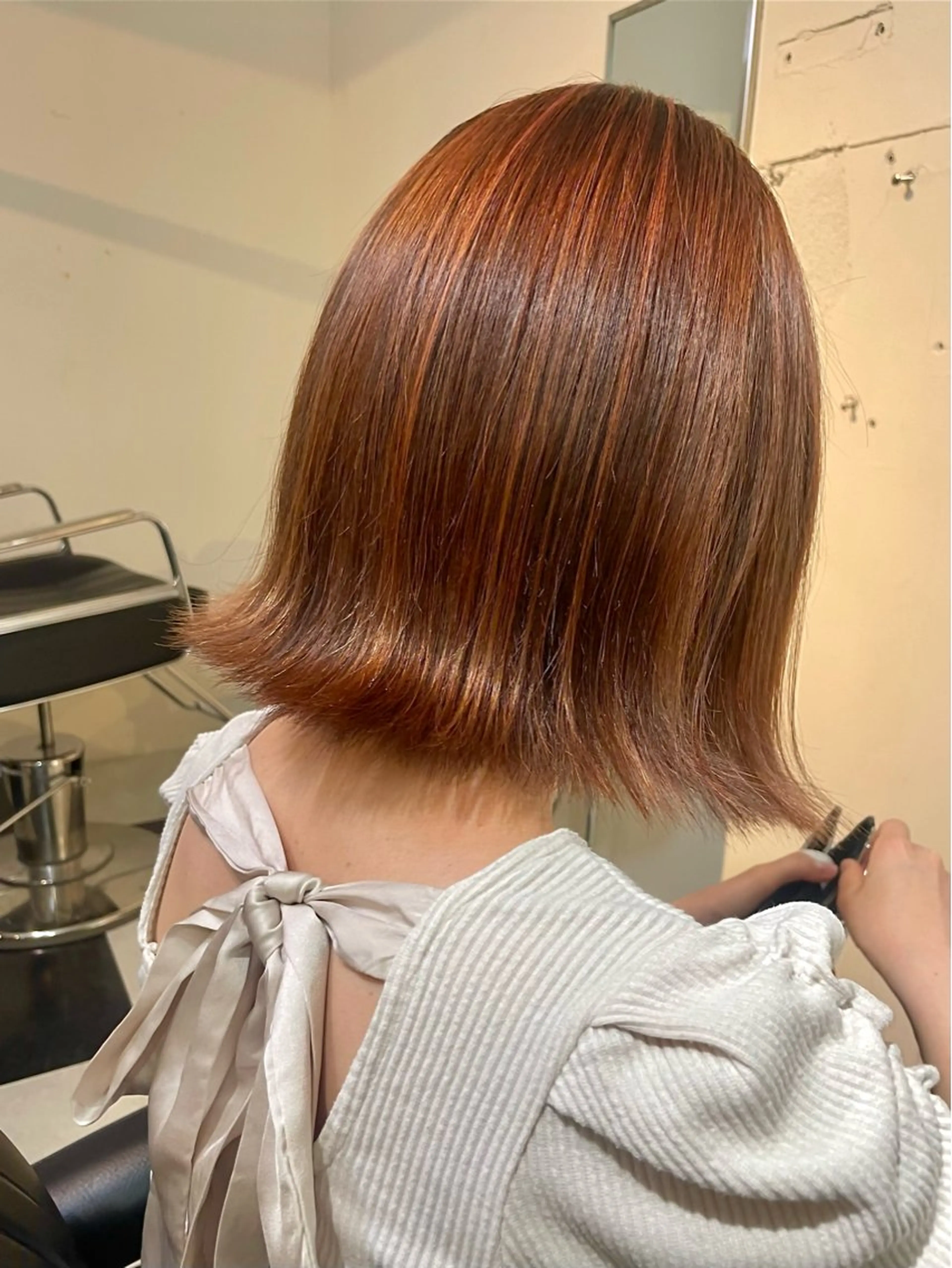 ミディアム CHIHIRO メリケンビューティーのヘアスタイル
