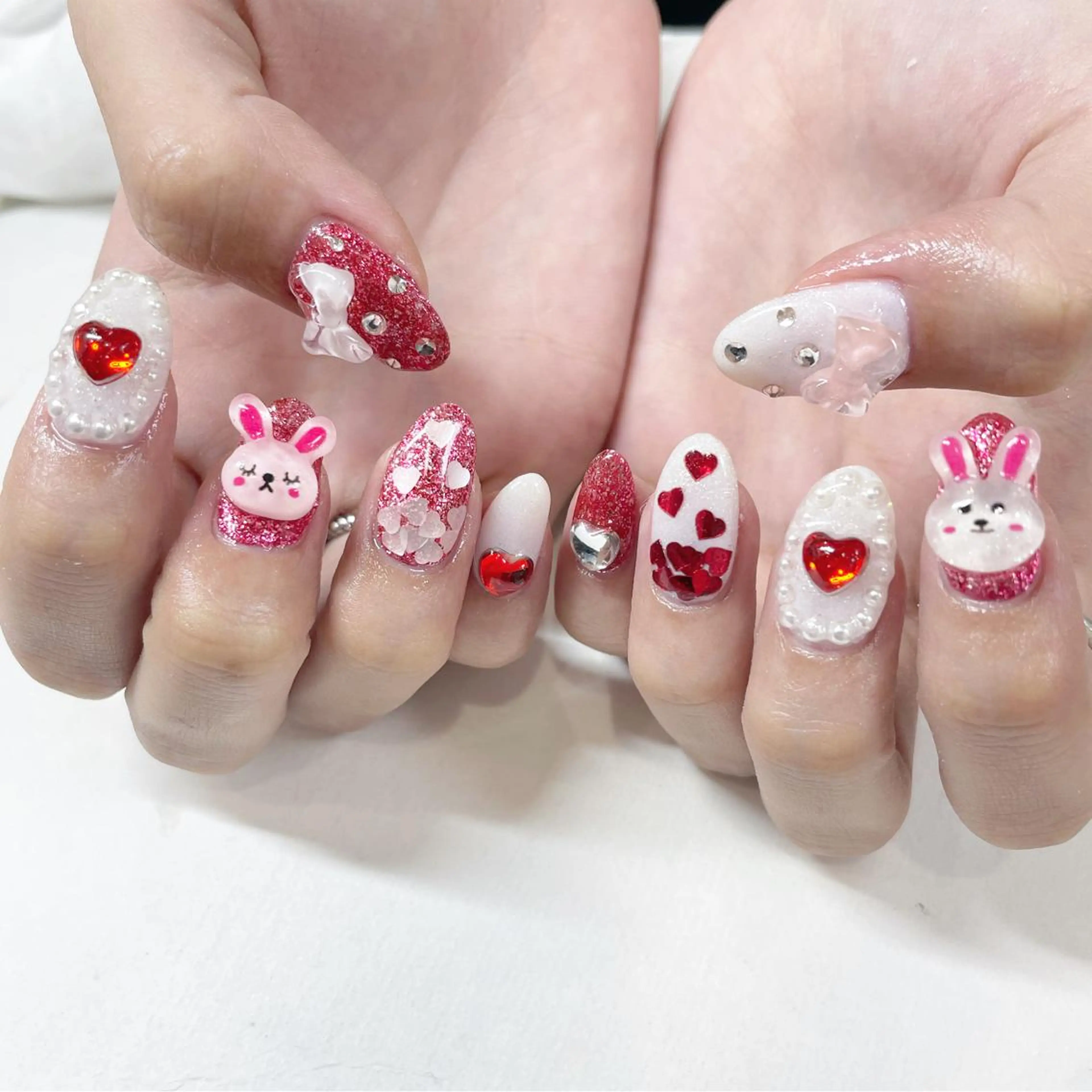 ネイル ハンドネイル Minaminail やり放題ネイル🍓のネイルデザイン