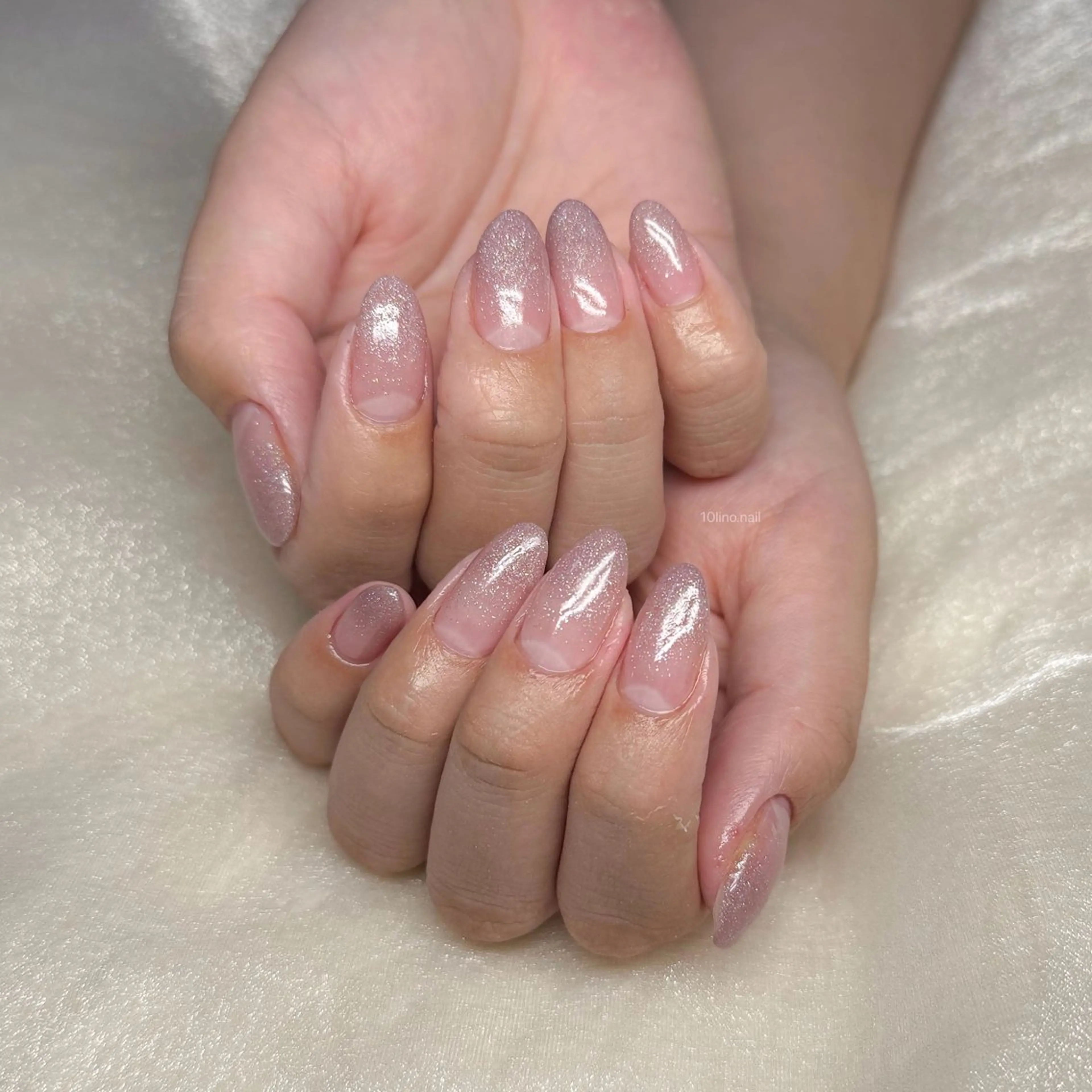 ネイル グラデーション ラメ(グリッター) ラメグラデーション Mネイルbranch所属・Mネイル伏見 【TORINO】のネイルデザイン