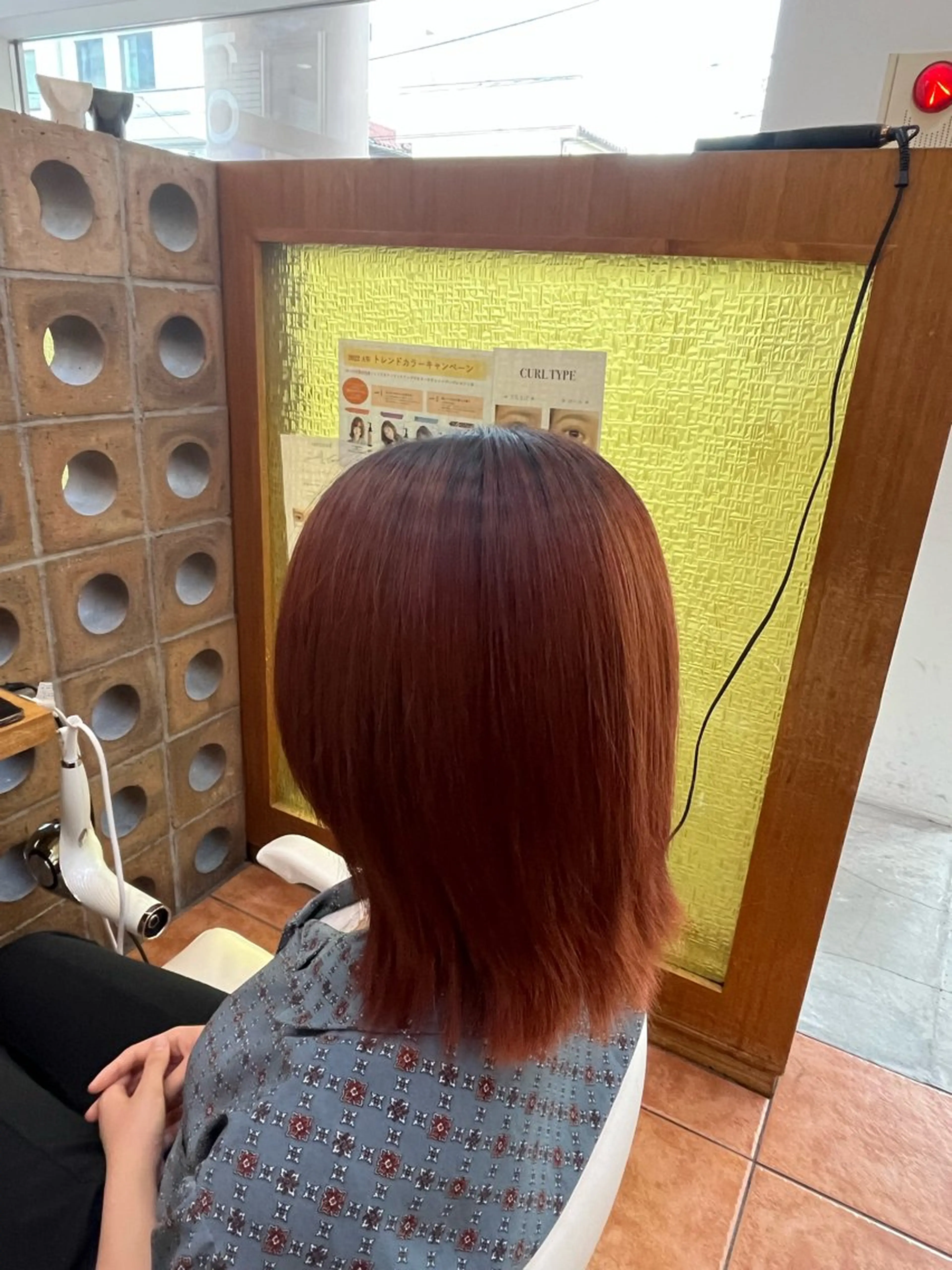 セミロング カラー ヘアカラー トリートメント 🤍店長　艶カラー 髪質改善縮毛特化🤍のヘアスタイル