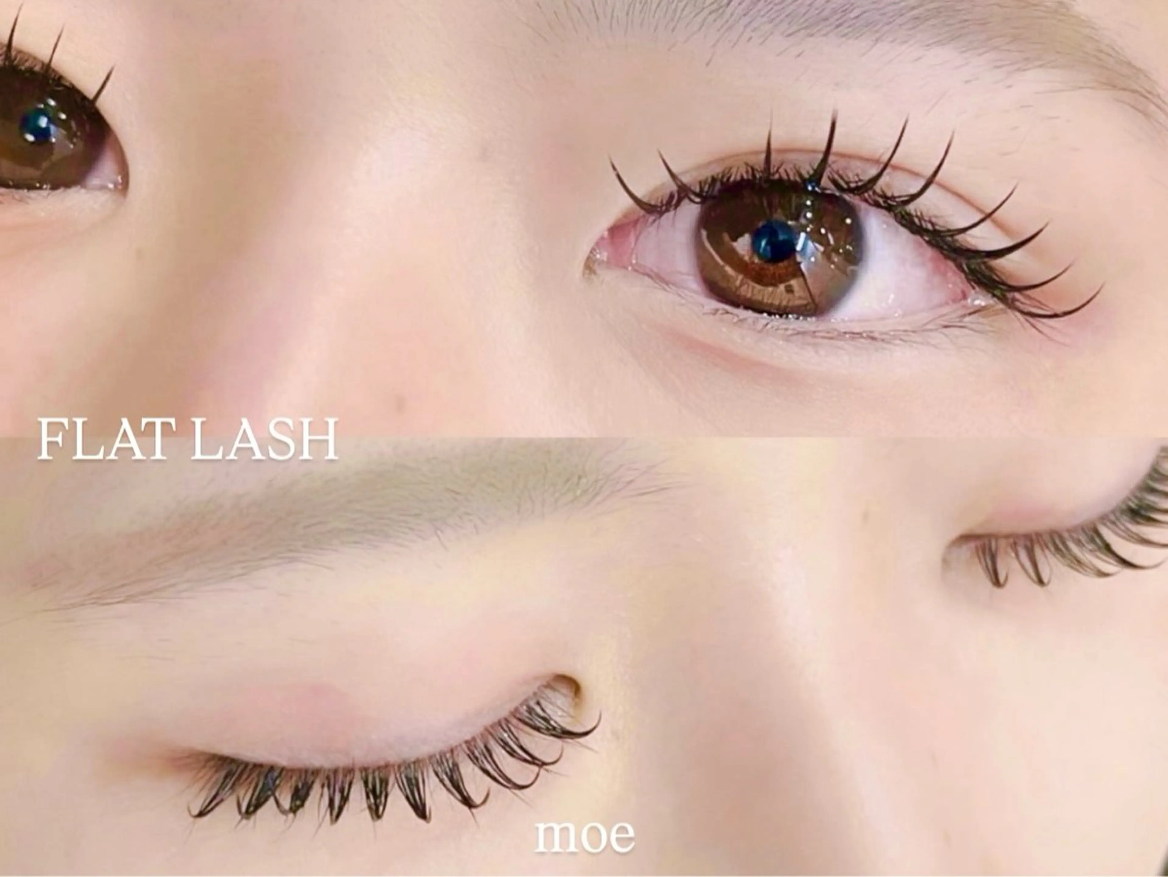 💕ご新規様限定💕フラットラッシュ80本(オフあり･オフなし付け足し可)の写真