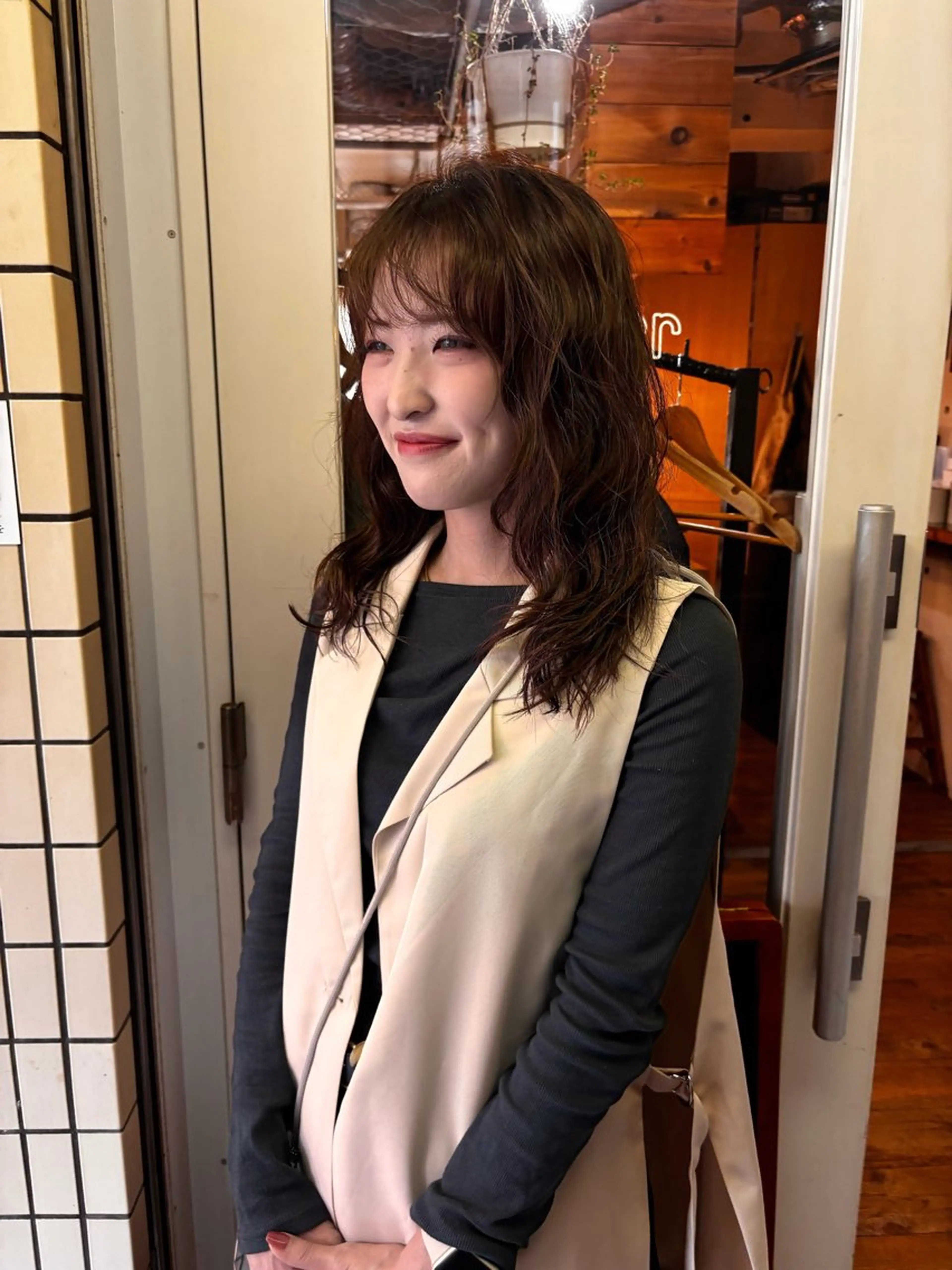 ロング パーマ カット パーマ kaito パーマ募集🌀😵‍のヘアスタイル