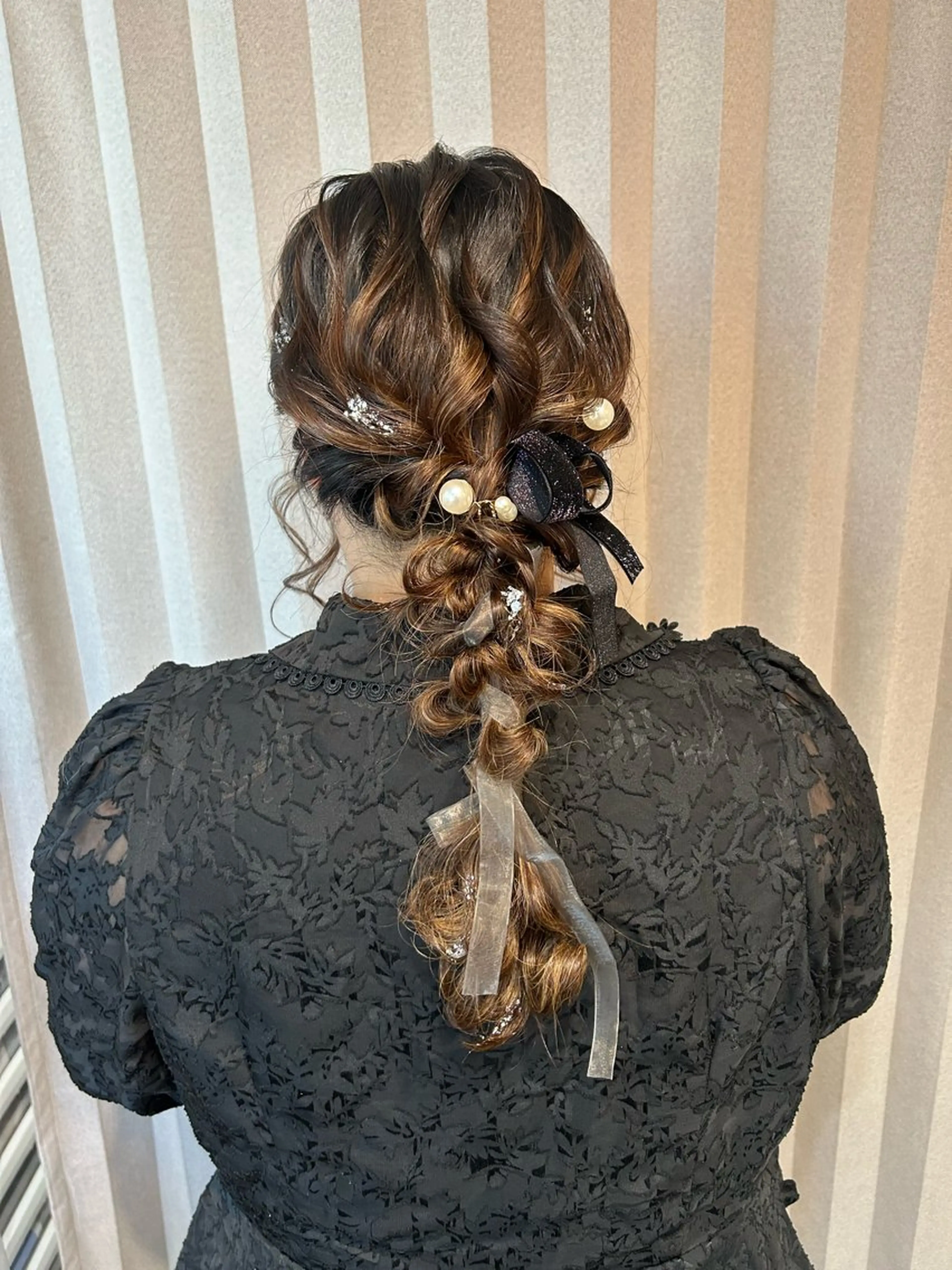 ロング ヘアセット Mila Hazukiのヘアスタイル