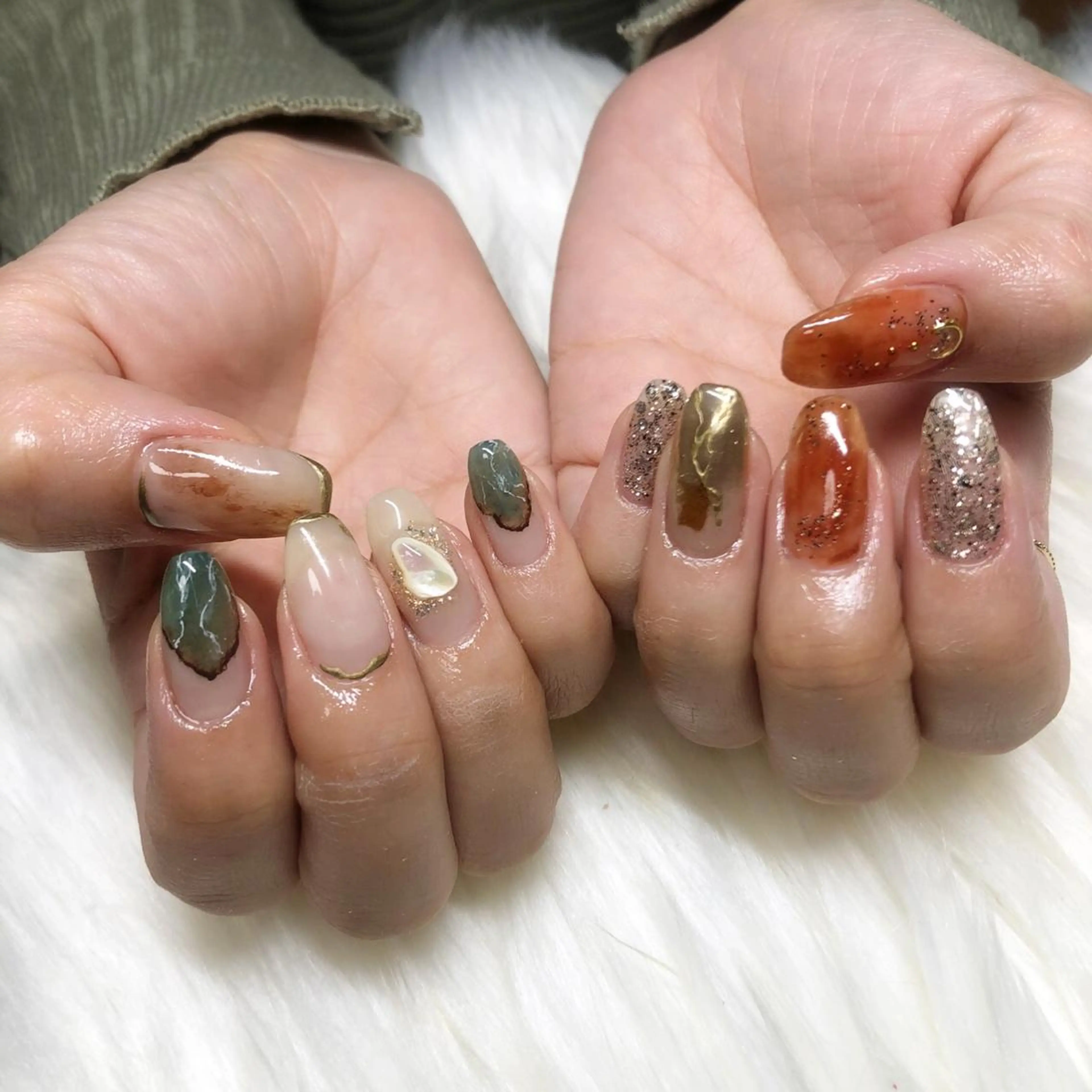 ネイル ハンドネイル instinkt_ Mio Mizunoのネイルデザイン