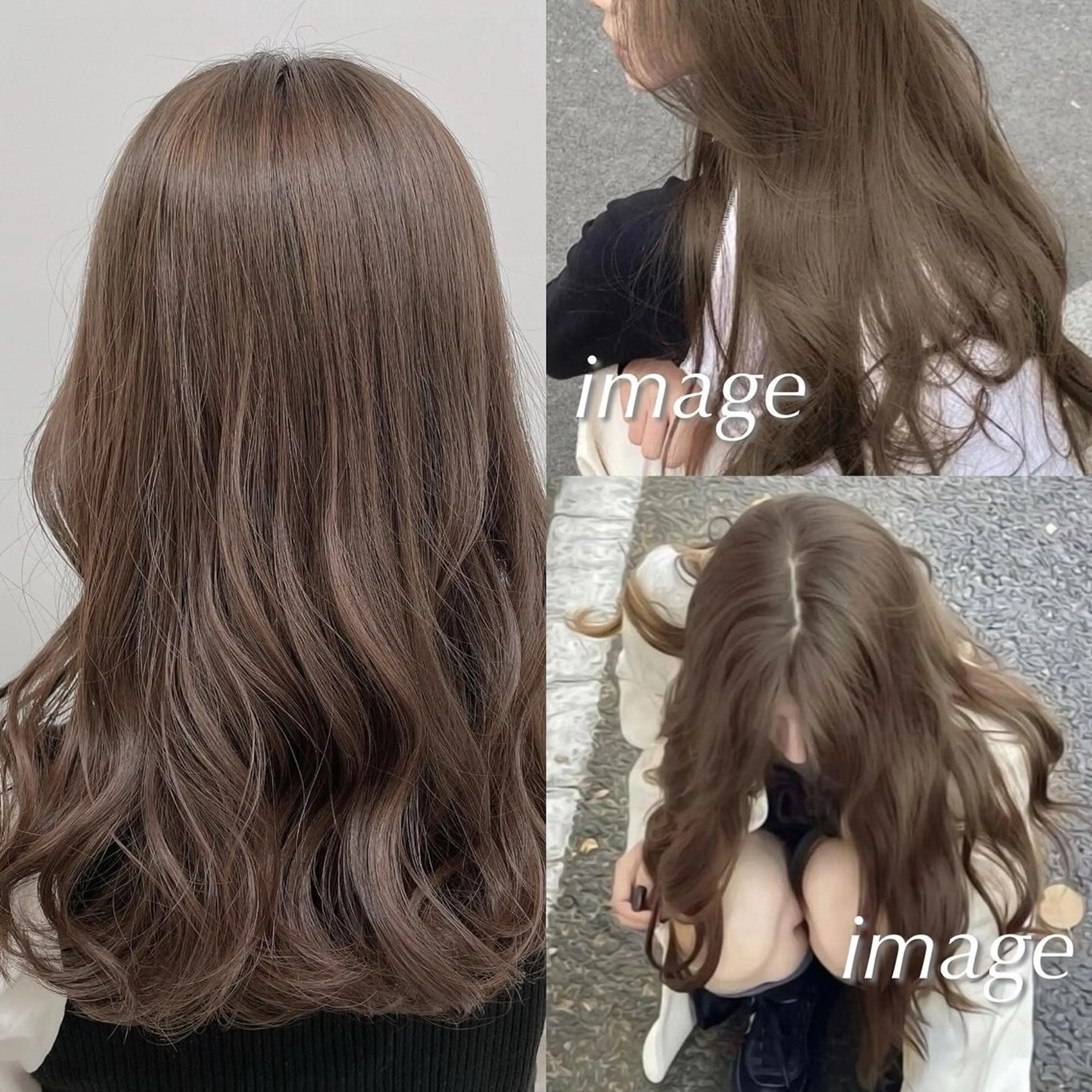 【ミニモ学割メニュー✅】40%offでご案内🤍これで完璧👌カット＋カラー＋髪質改善トリートメントの写真