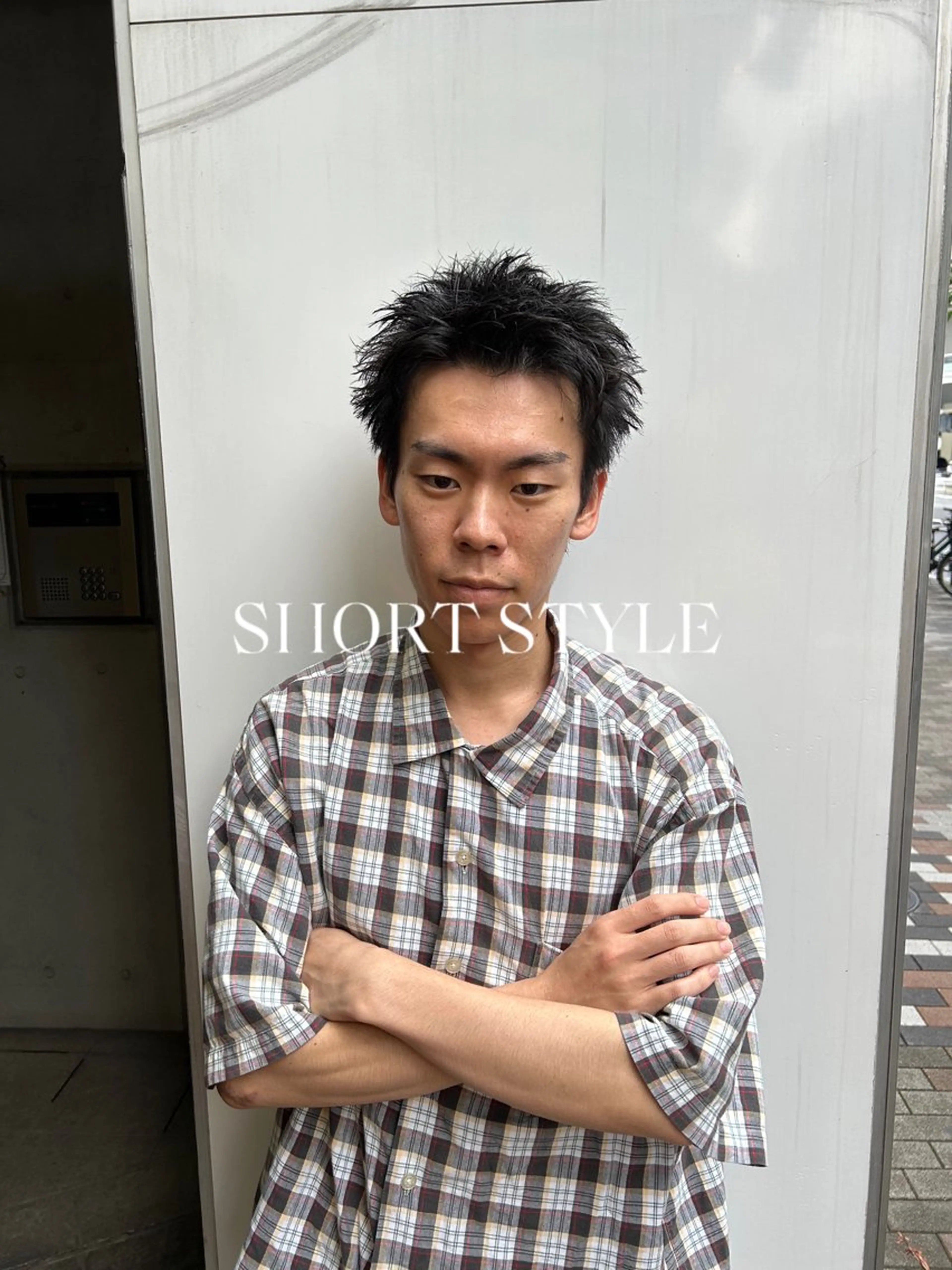 ショート パーマ メンズ メンズブリーチ メンズハイライト メンズインナーカラー メンズパーマ プードルパーマ charme所属・💈メンズ特化 /伊藤大輝💈のヘアスタイル
