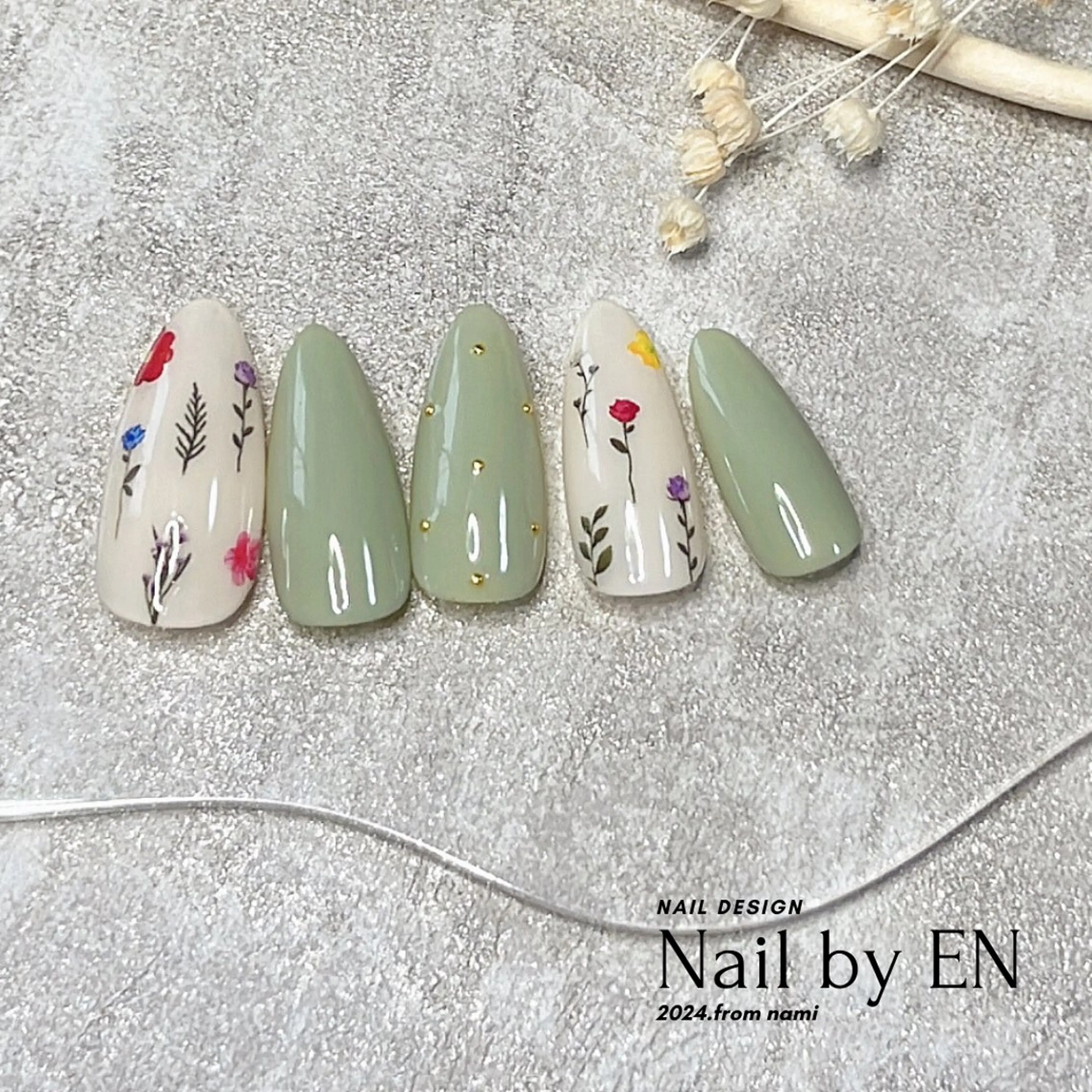 ネイル Nail&Wax by ENのネイルデザイン