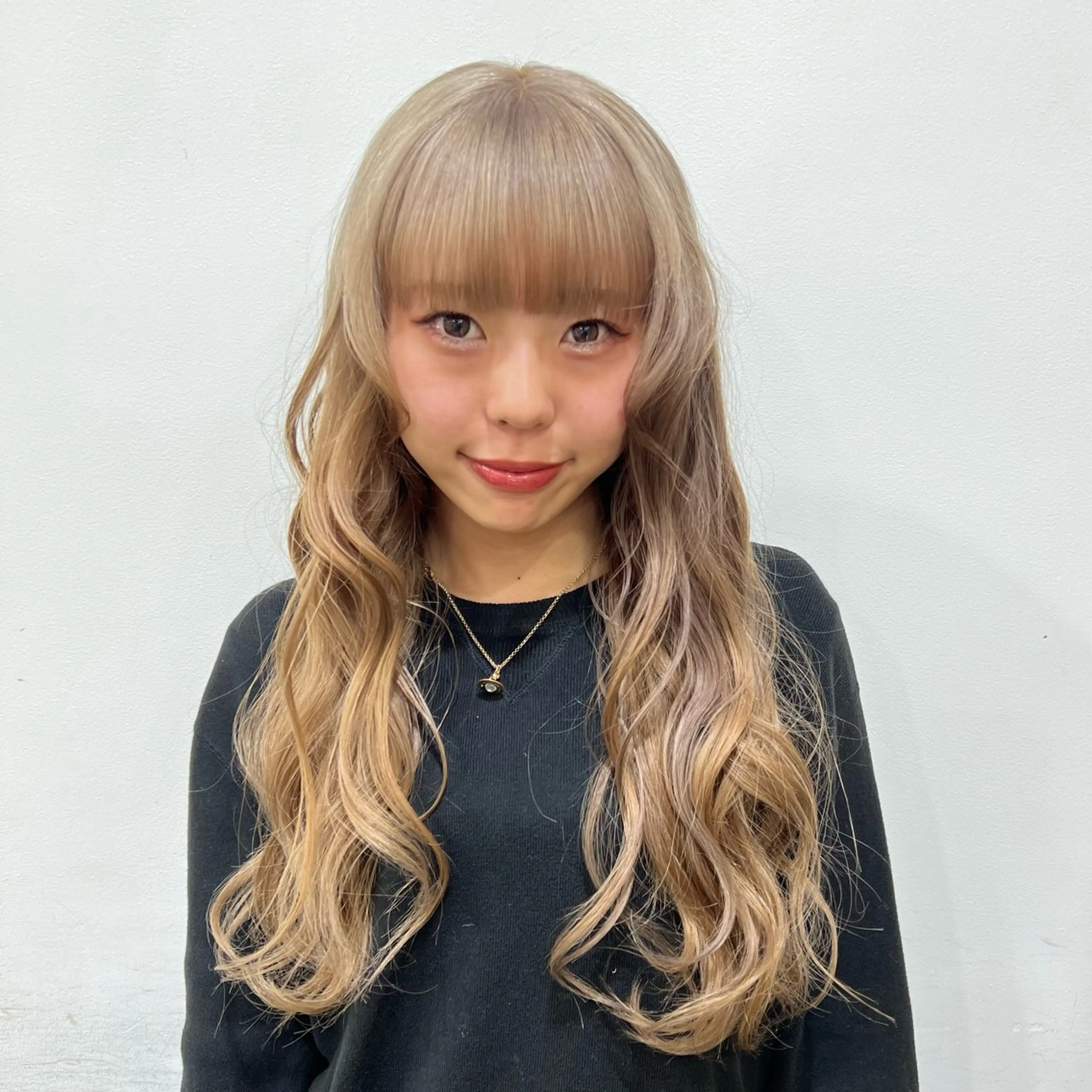 ロング カラー ヘアカラー トリートメント ヘッドスパ ヘアセット 🎀レイヤー/ カラー🐕‍🦺anのヘアスタイル
