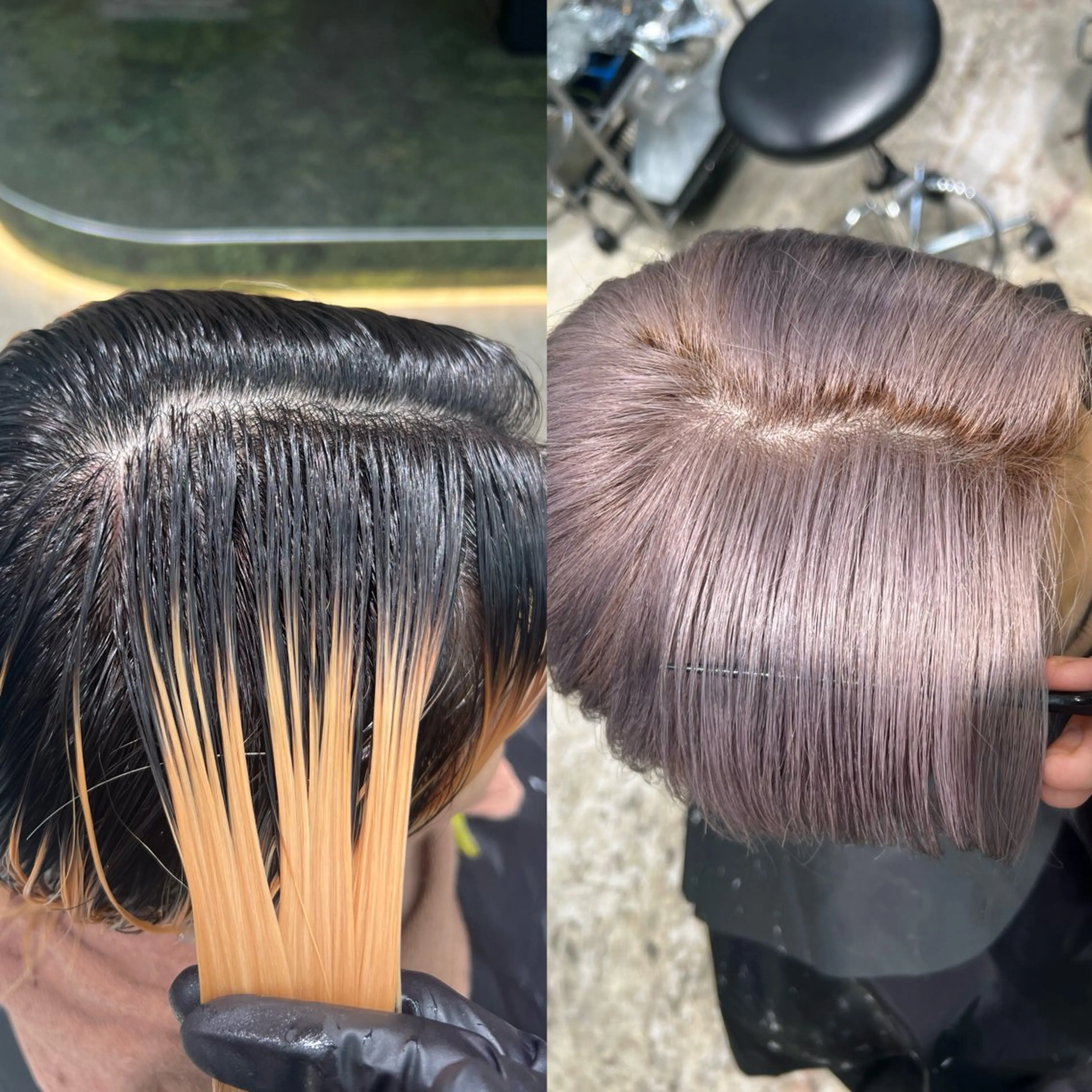 カラー 💖難波レイヤー カット💖ツバサのヘアスタイル